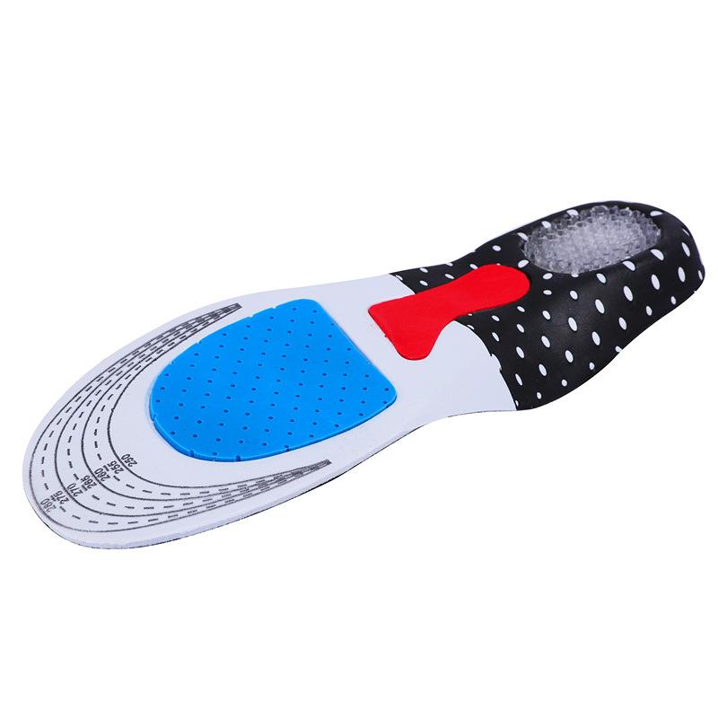 Men Gel Orthotic Sport Running Insoles Insert Shoe Pad Arch Support Heel Cushion 1PAIR