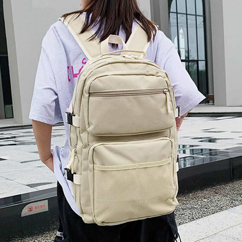 Nowe damskie plecaki wielofunkcyjny plecak lekki przenosny duzy plecak podrozny wielo kieszeniowy tornister dla nastoletnich X600H