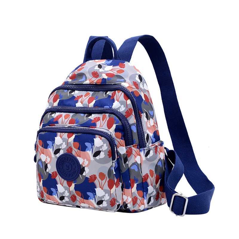 Wielowarstwowe kieszenie drukowanie kobiet plecak mlodziez szkolna torebka plecak dziewczyny plecak plecaki kwiat zenski plecak
