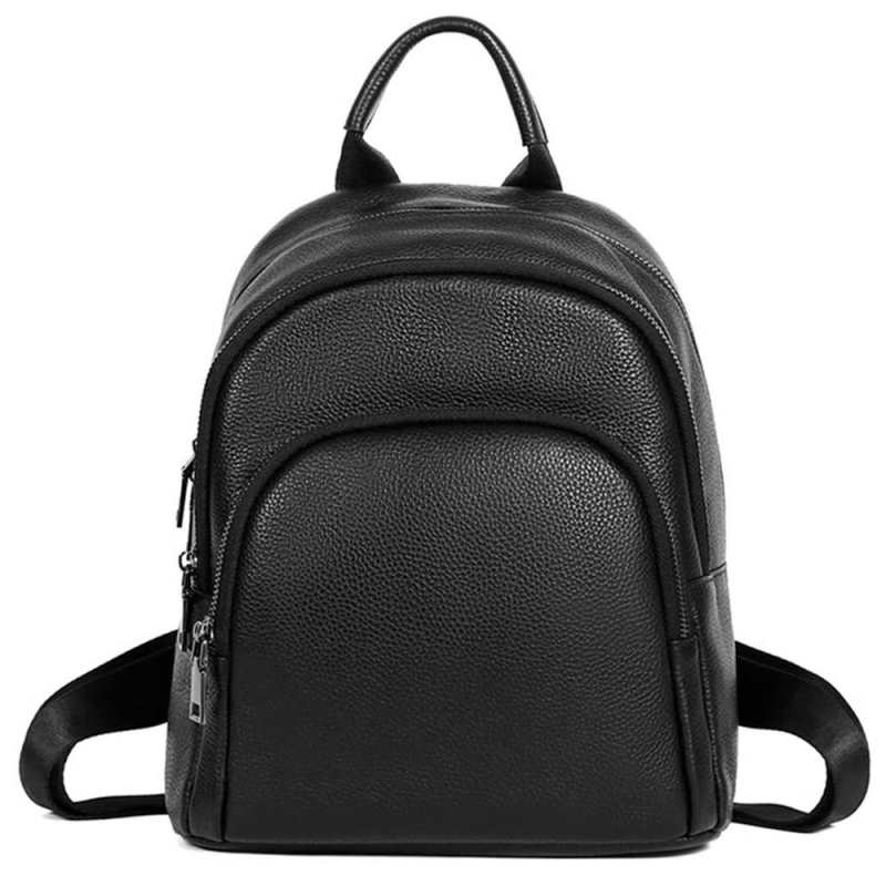 prawdziwej skory kobiet prosty moda plecak na co dzien wysokiej jakosci duzy plecak podrozny kobiet tornister dojazdy tornister
