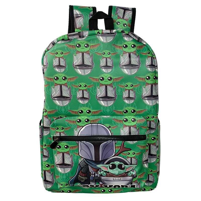 Cartoon sliczny plecak dzieciecy Bookbag ciemnozielony PU kolorowy tornister Laptop plecak torba podrozna torby dla dziewczynek chlopiec prezent dla studenta