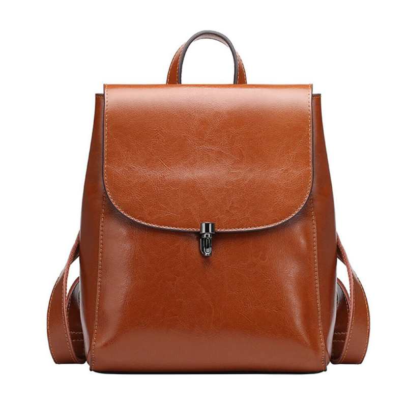 moda kobiety plecak 100% prawdziwej skory plecak na co dzien podrozy torba styl Preppy dziewczyny tornister wysokiej jakosci torby