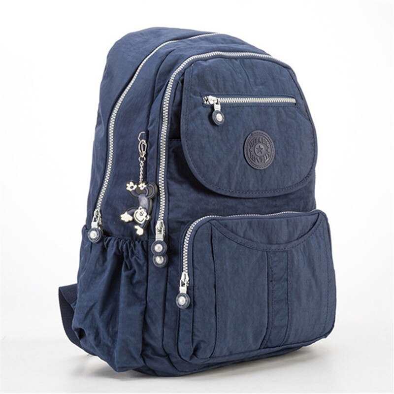 Markowy plecak na laptopa kobiety torby podrozne wielofunkcyjny plecak wodoodporny Nylon plecaki szkolne dla nastolatkow