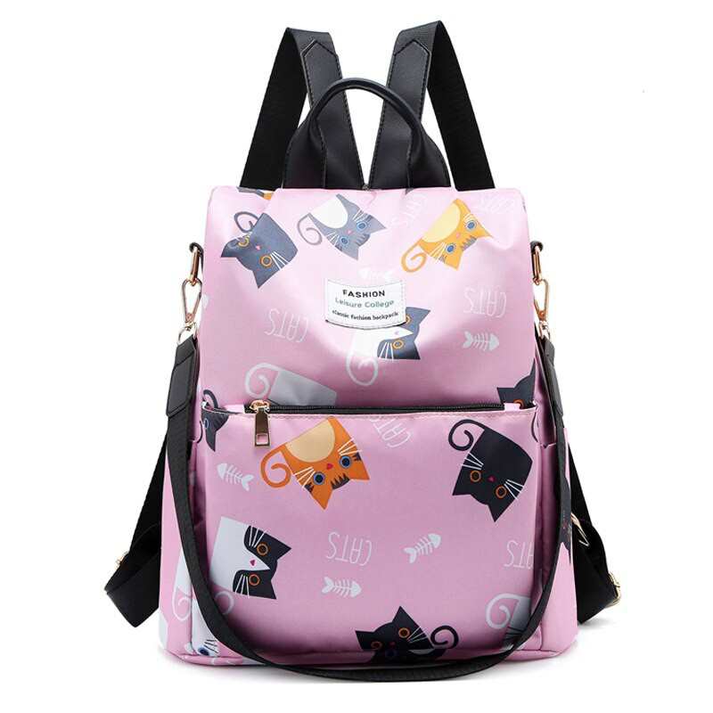 Nowy plecak kobiet o duzej pojemnosci Student Ruckasck tornister dla nastoletnich dziewczat torby na ramie panie plecaki podrozne XA88H