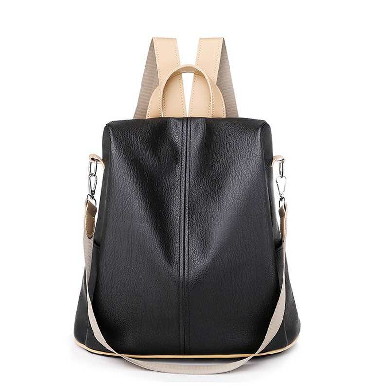 nowy wysokiej jakosci skorzany plecak damskie torebki na ramie wielofunkcyjny plecak podrozny torby szkolne dla dziewczynek Bagpack mochila