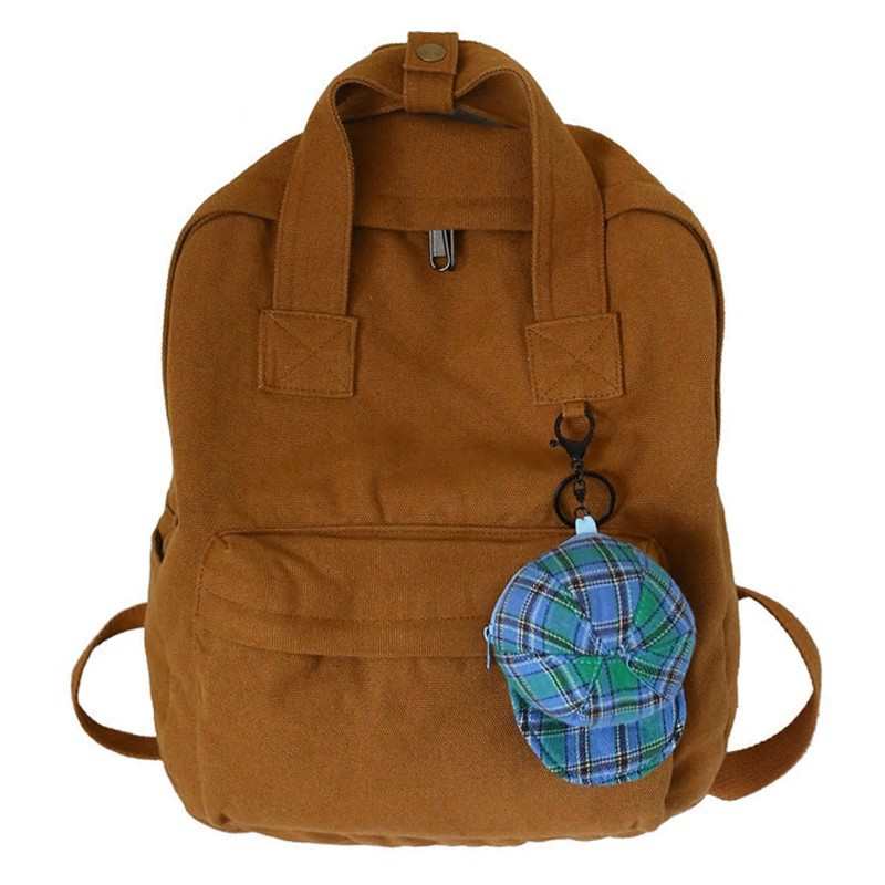 Plocienny tornister Harajuku dla nastoletnich plecak dla studentow kolaz ksiazka plecak kobiety dorywczo tornister podrozy plecaki XA879H