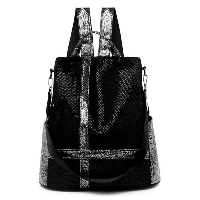 2021 nowy luksusowy plecak kobieta projektant mody dzikie kobiece plecak wlokniny cekiny wysokiej jakosci torba na co dzien o duzej pojemnosci