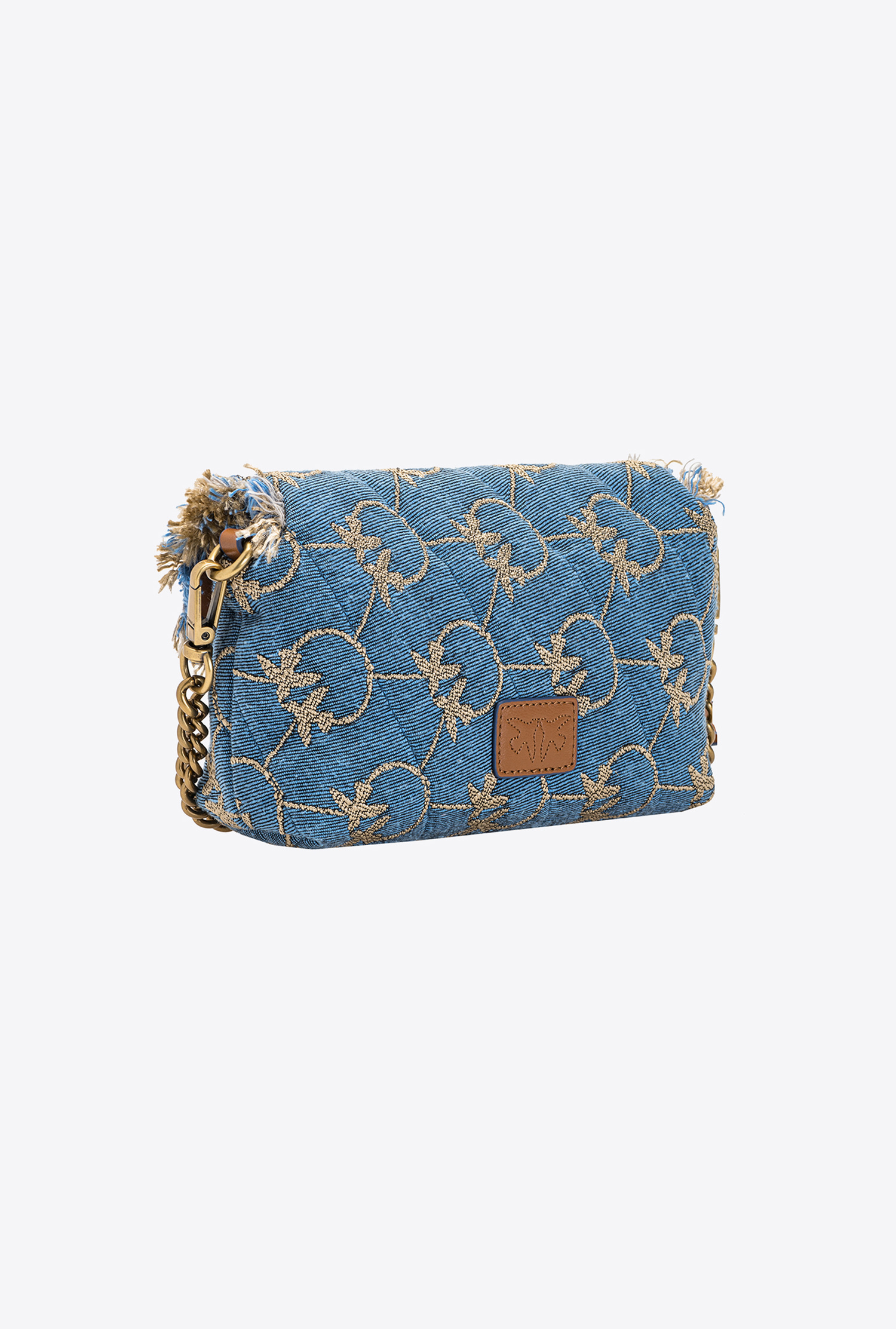 Baby Love Bag Puff Denim Logo