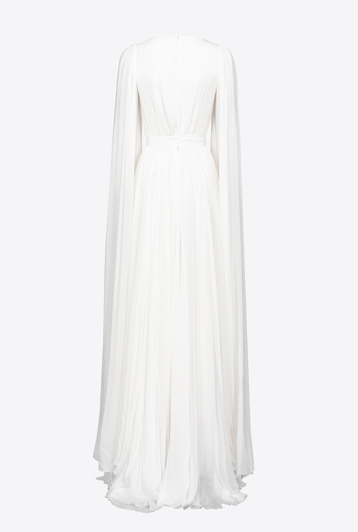 Extra long-sleeved dress