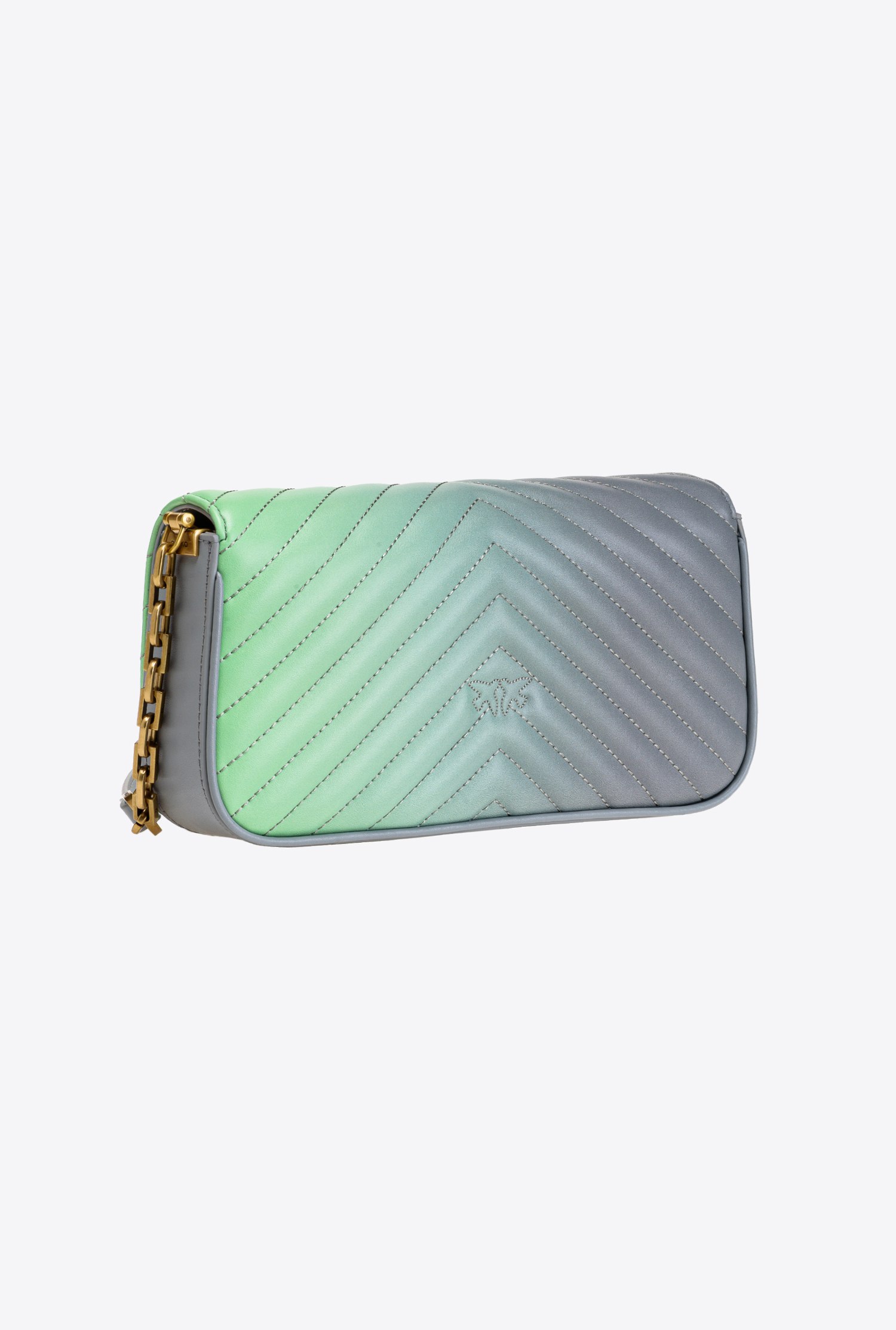 Mini Love Bag Click Baguette Shaded Chevron