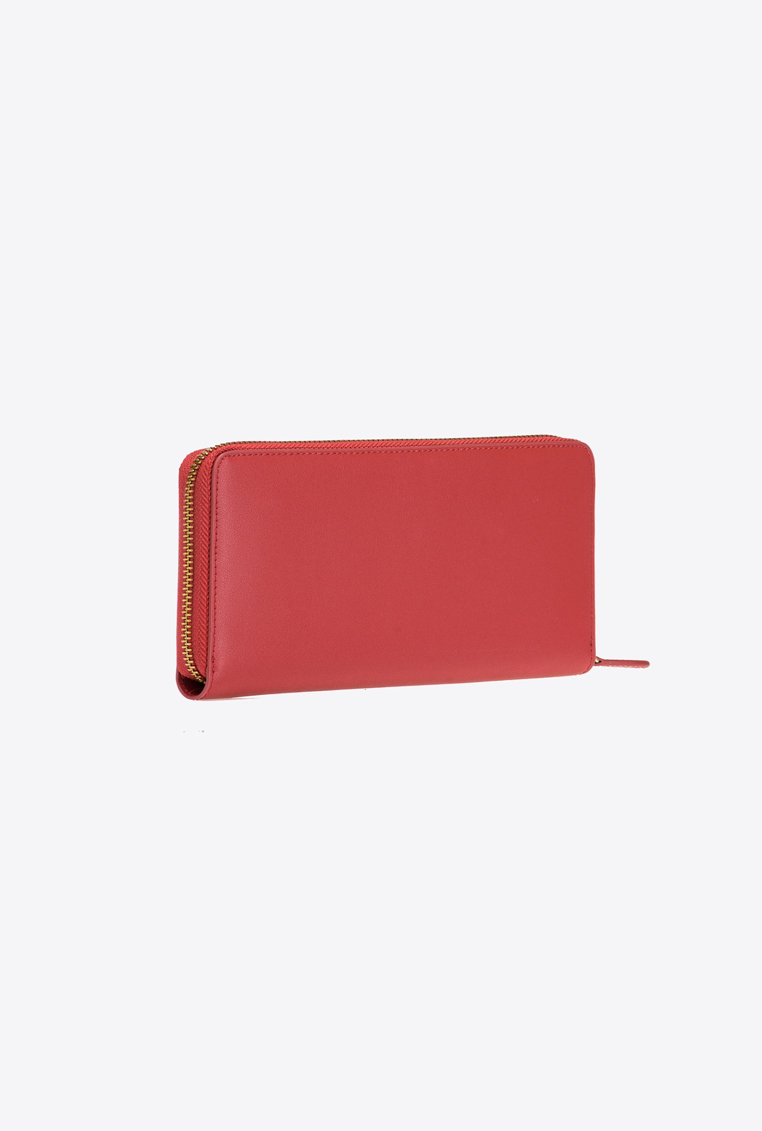 Zip-around leather purse