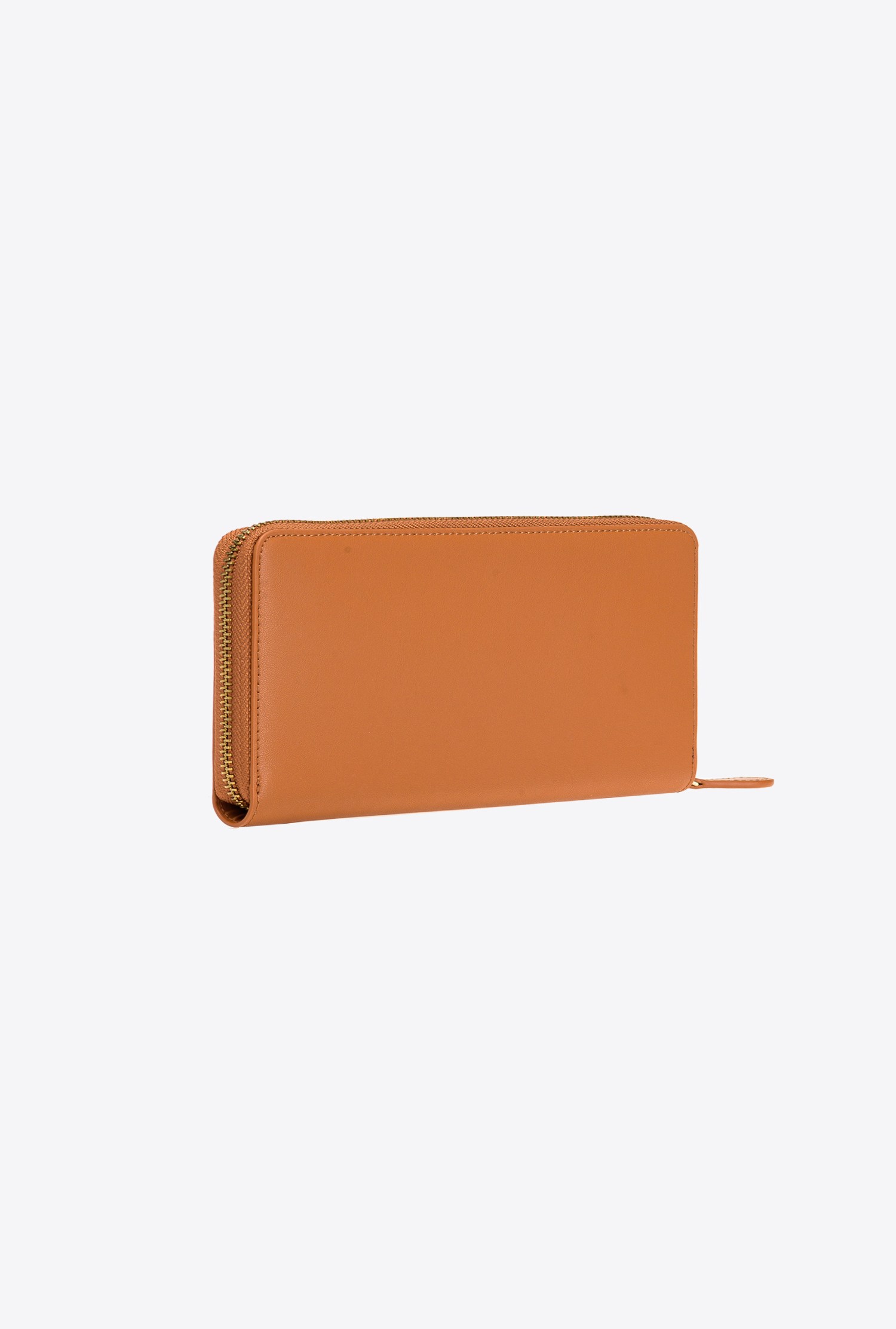 Zip-around leather purse