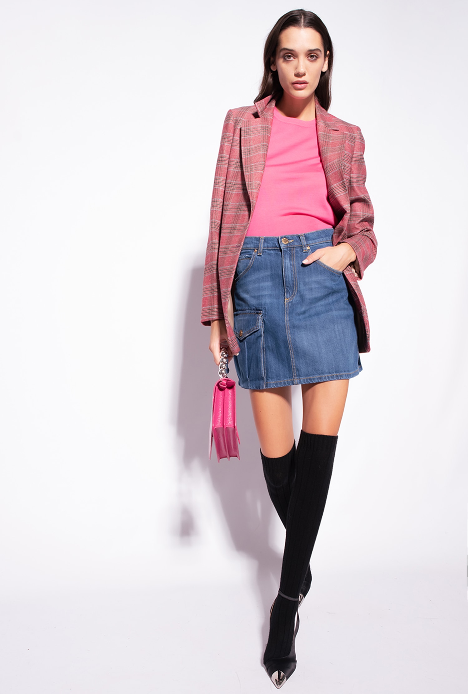 Colour-block sweater