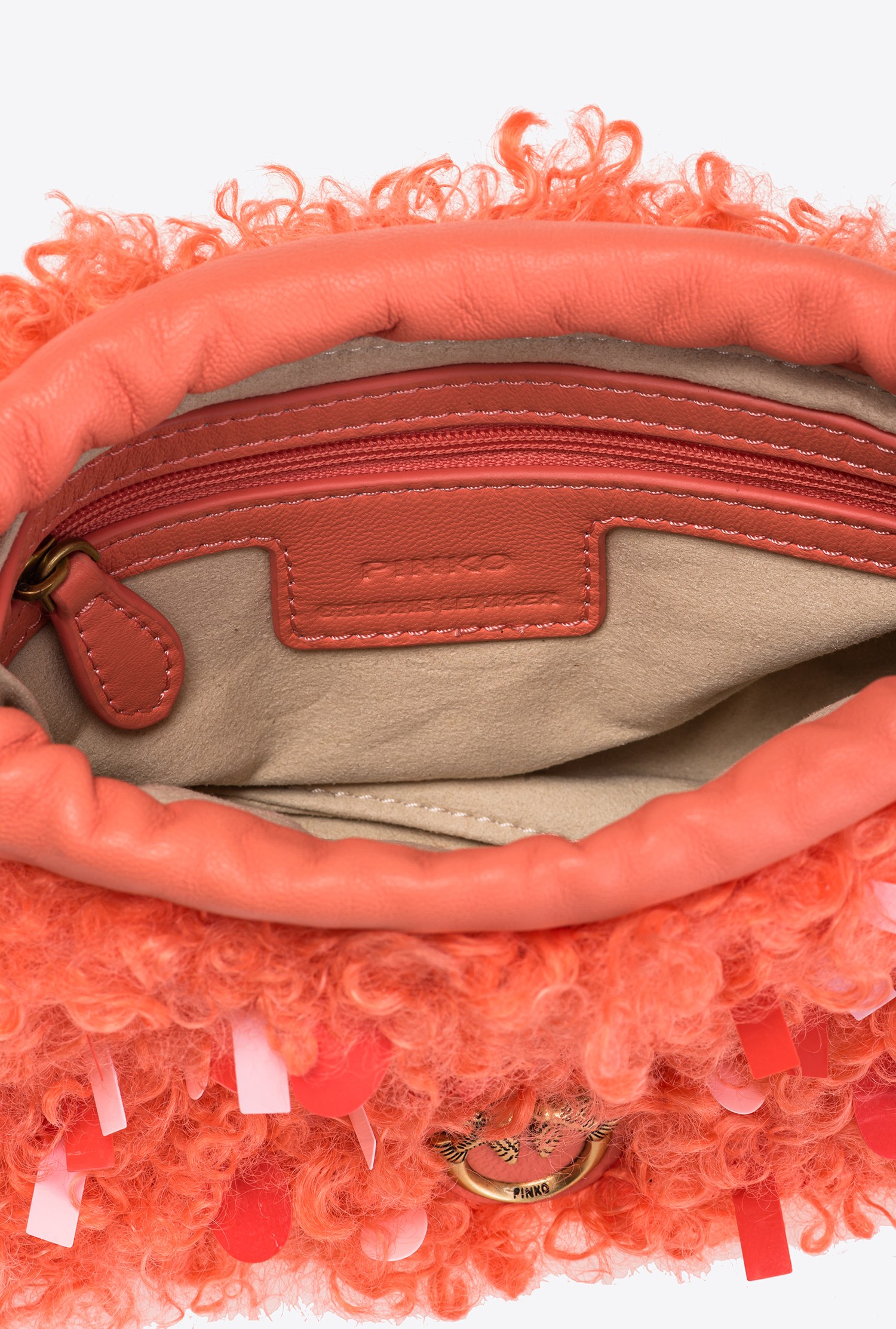 Mini Pouch Bag Neon Curls