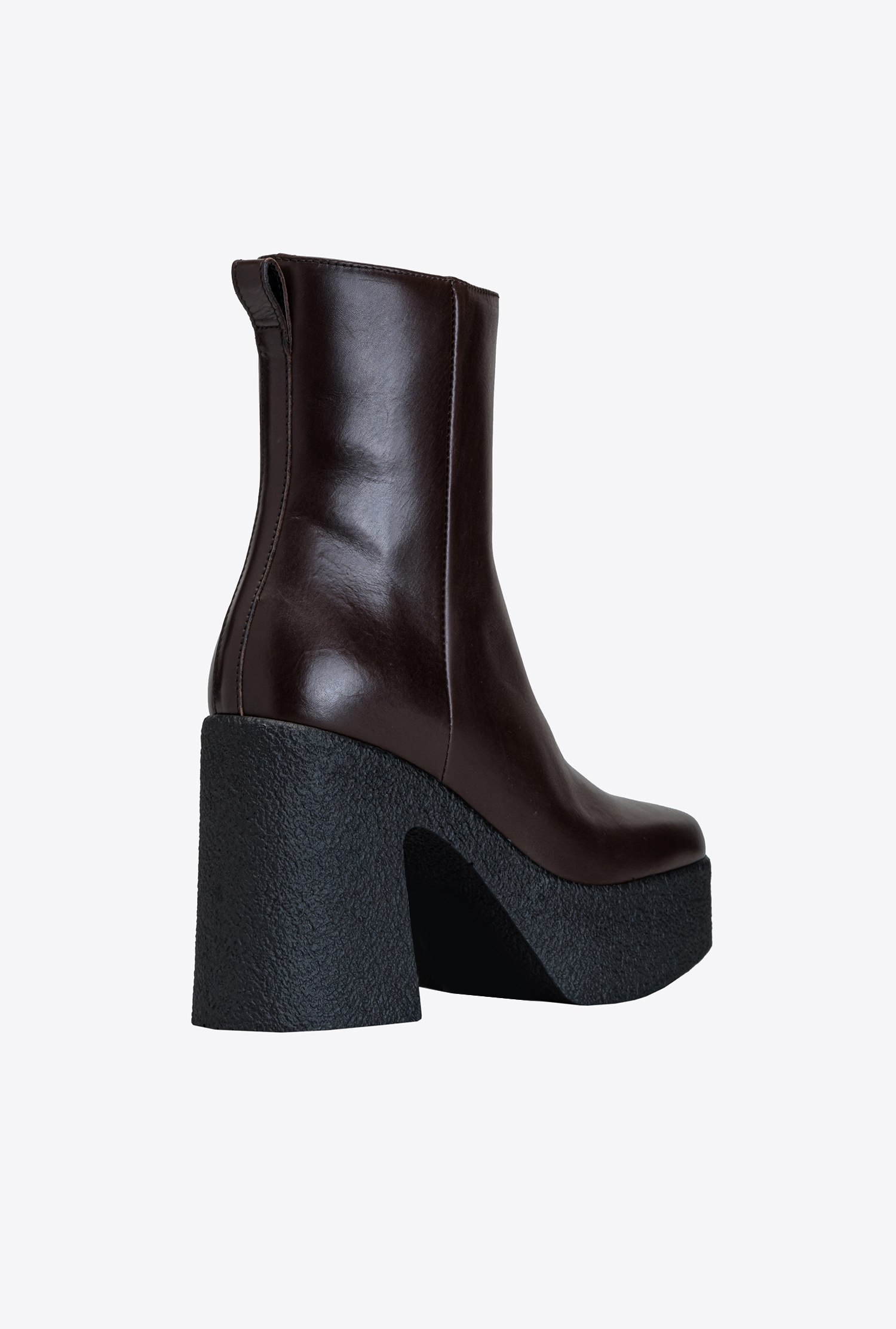 Platform ankle boots
