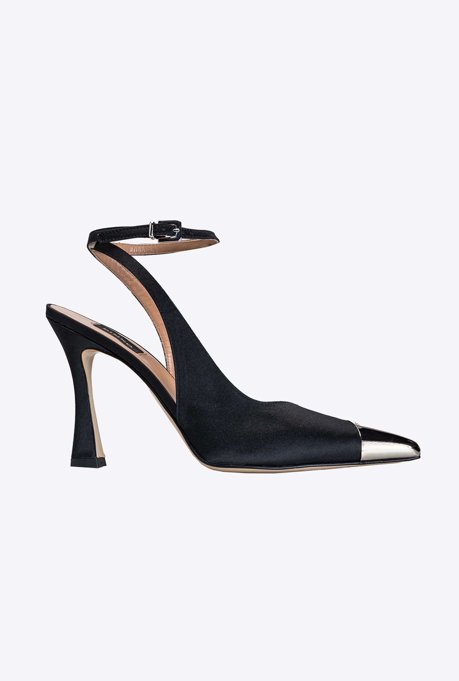 Pumps with metal toe