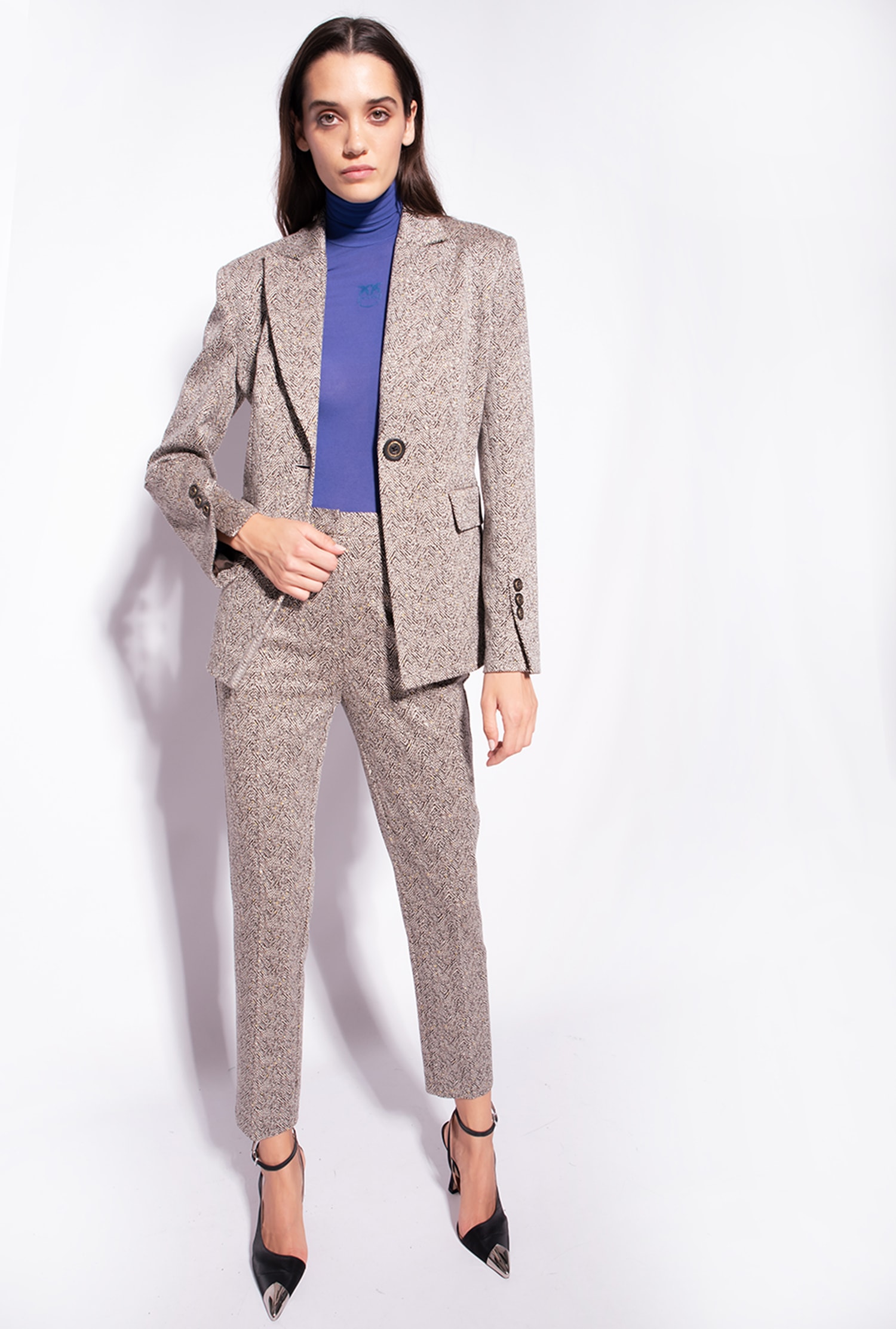 Cashmere-blend turtleneck sweater