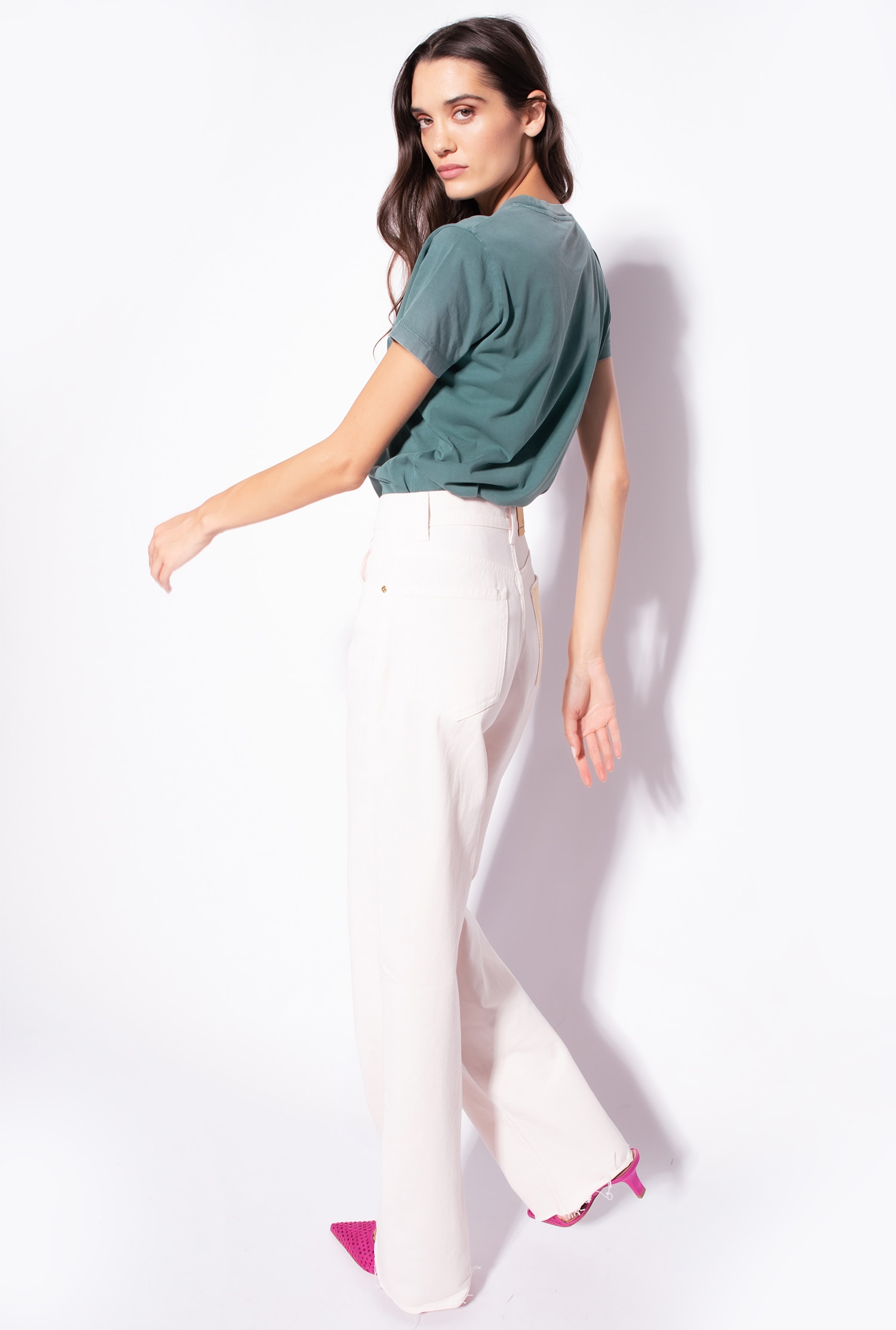 T-shirt with spotted heart