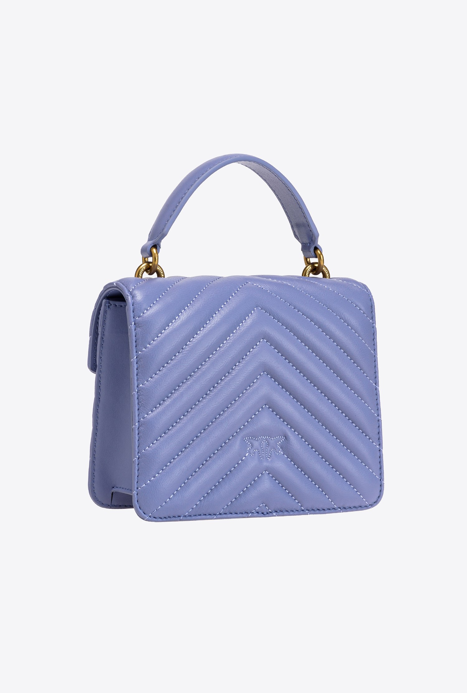 Mini Love Bag Top Handle Chevron