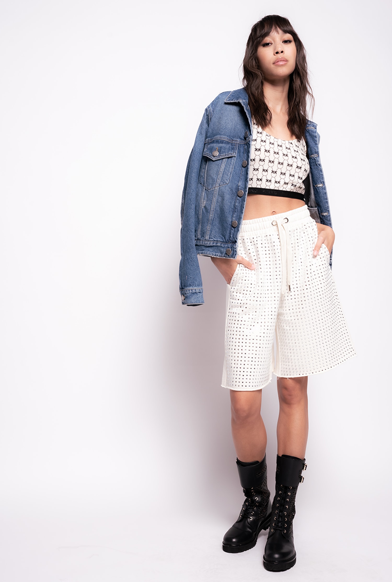 Love Birds Monogram top