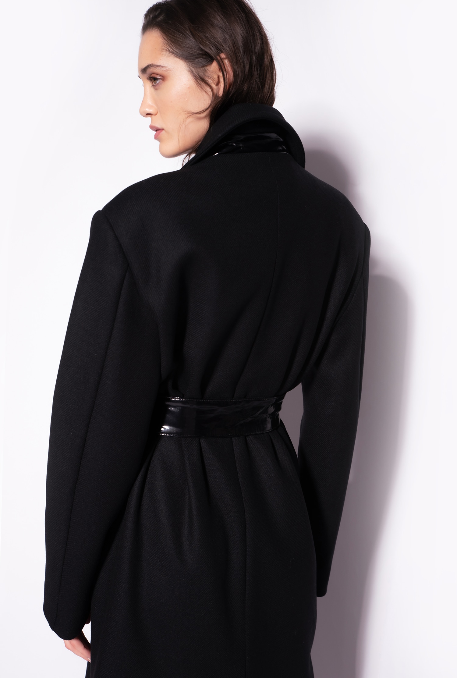 Cashmere-blend coat