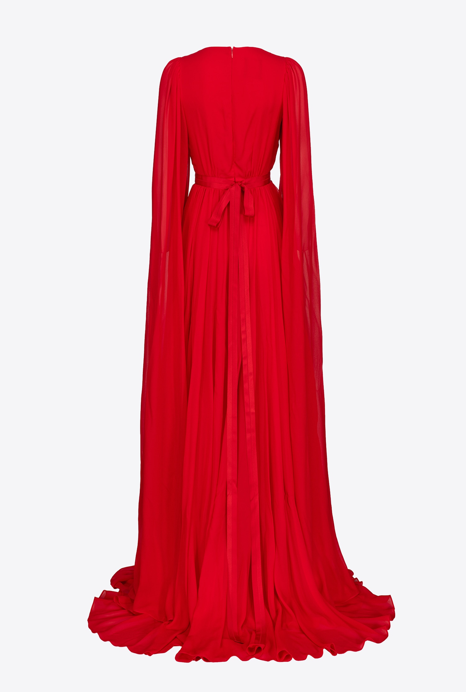 Extra long-sleeved dress