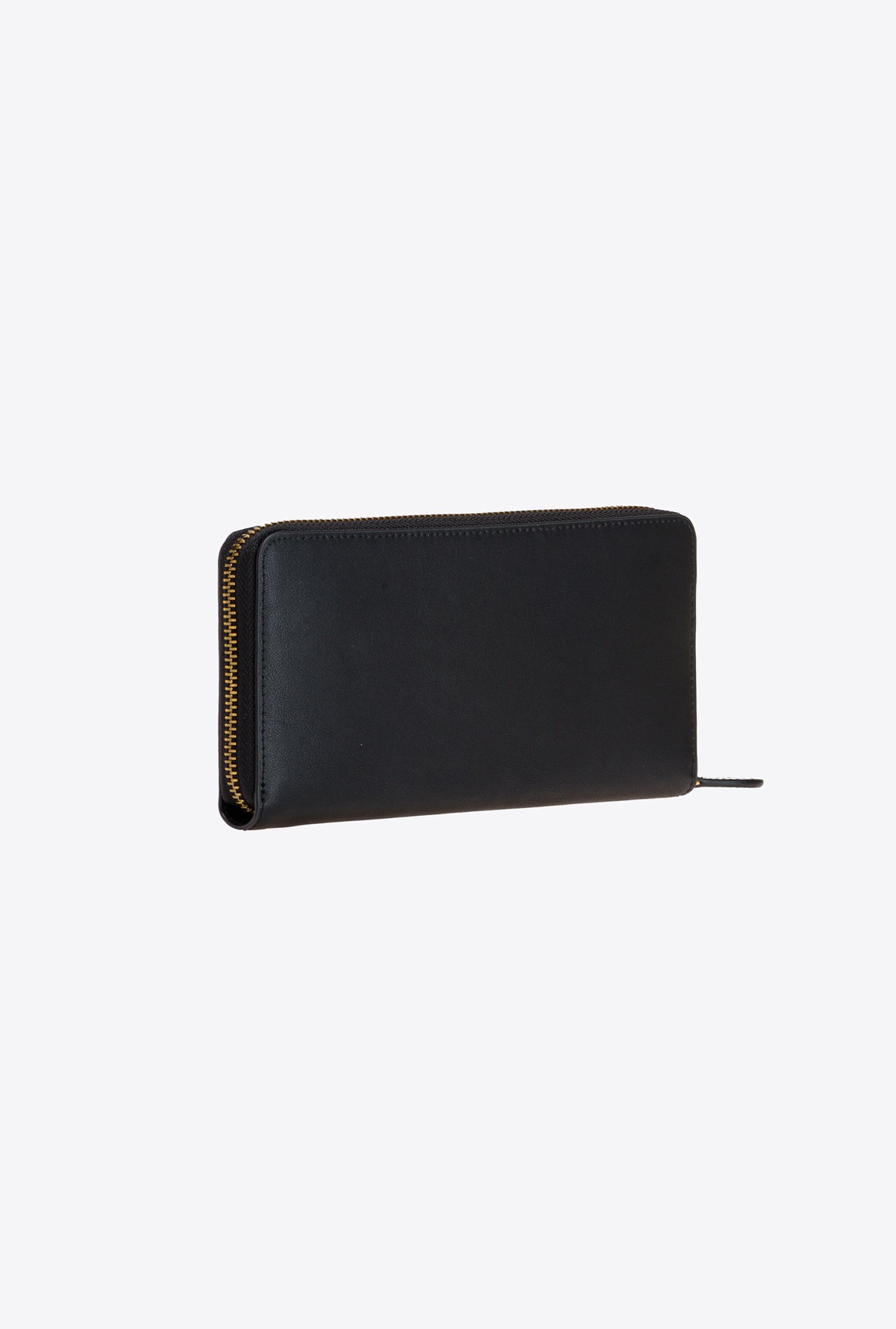 Zip-around leather purse