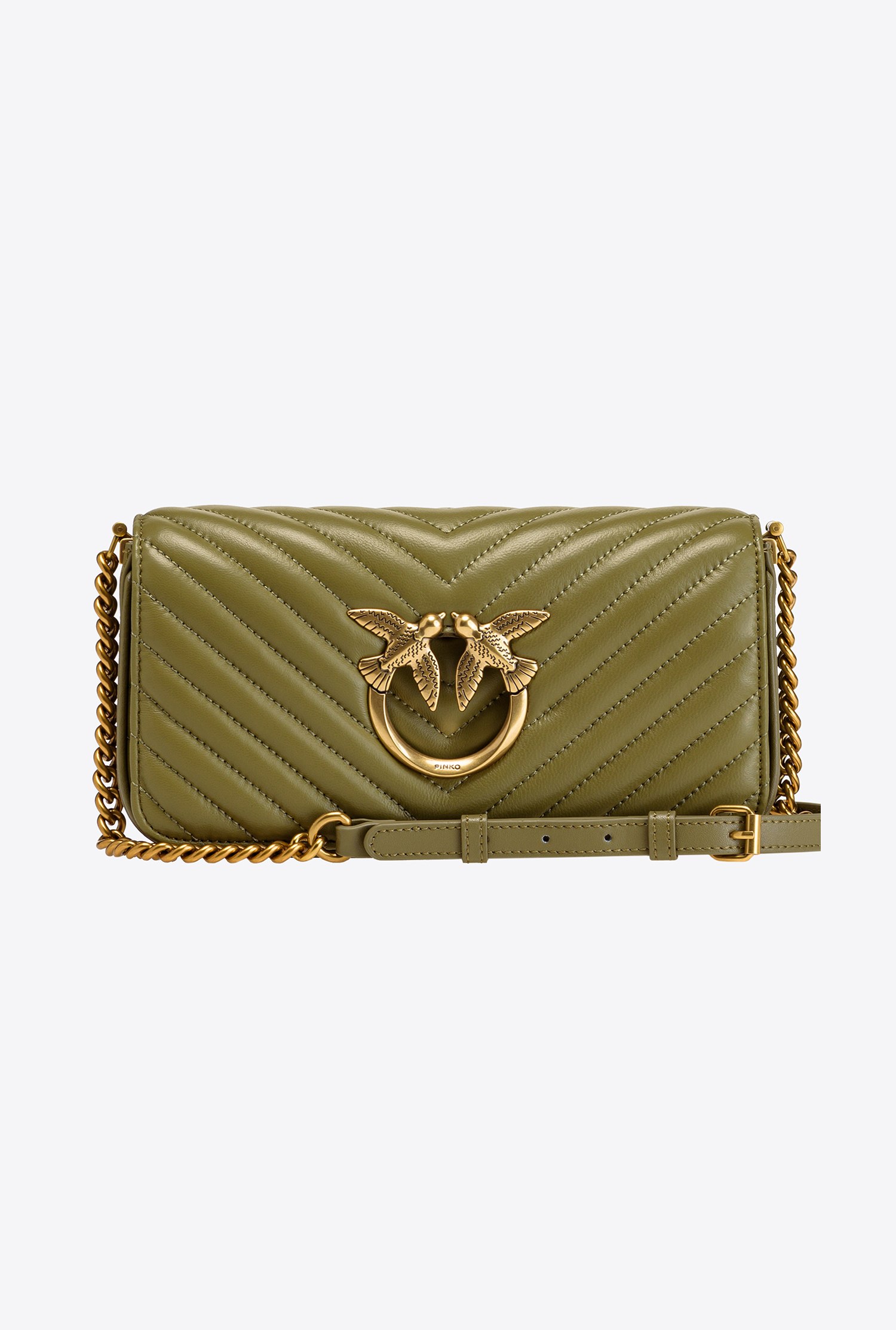 Mini Love Bag Click Baguette Chevron