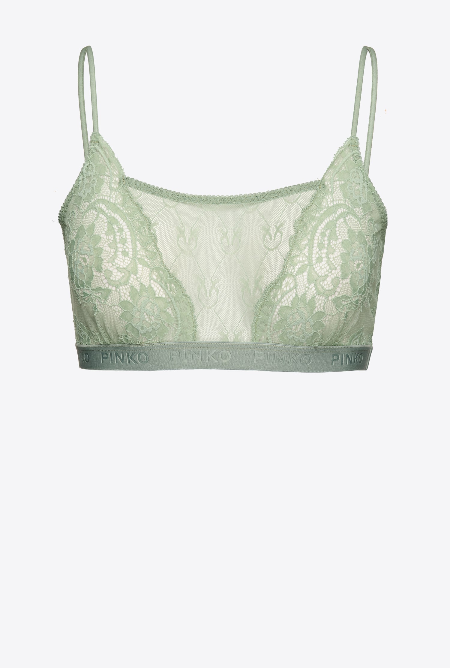 Lace bandeau bra