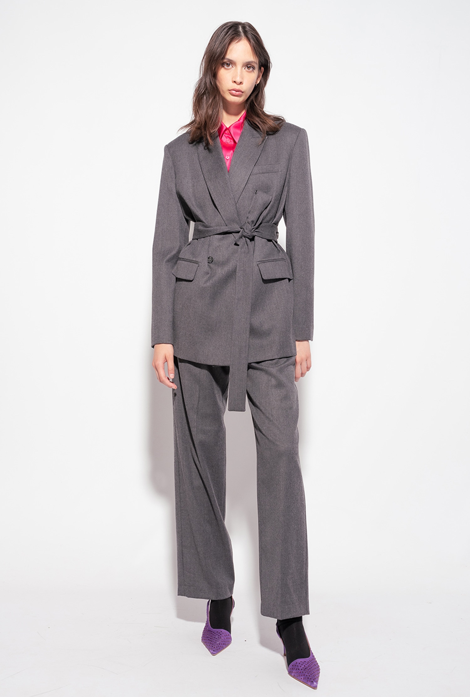 Flannel trousers