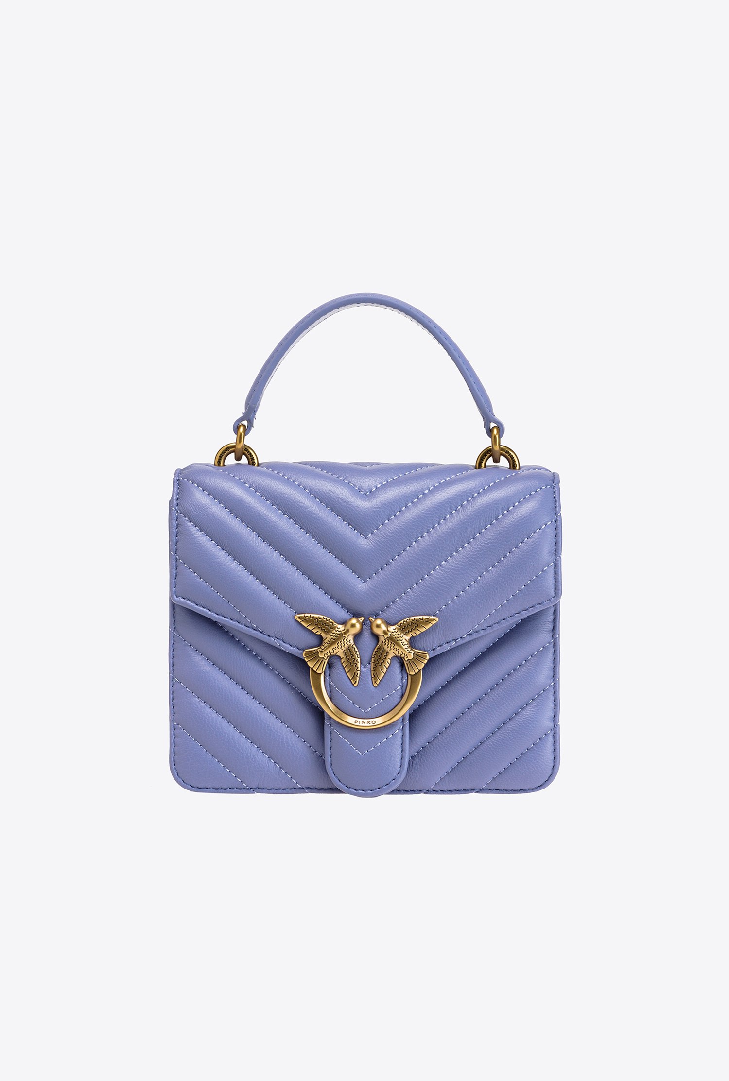 Mini Love Bag Top Handle Chevron