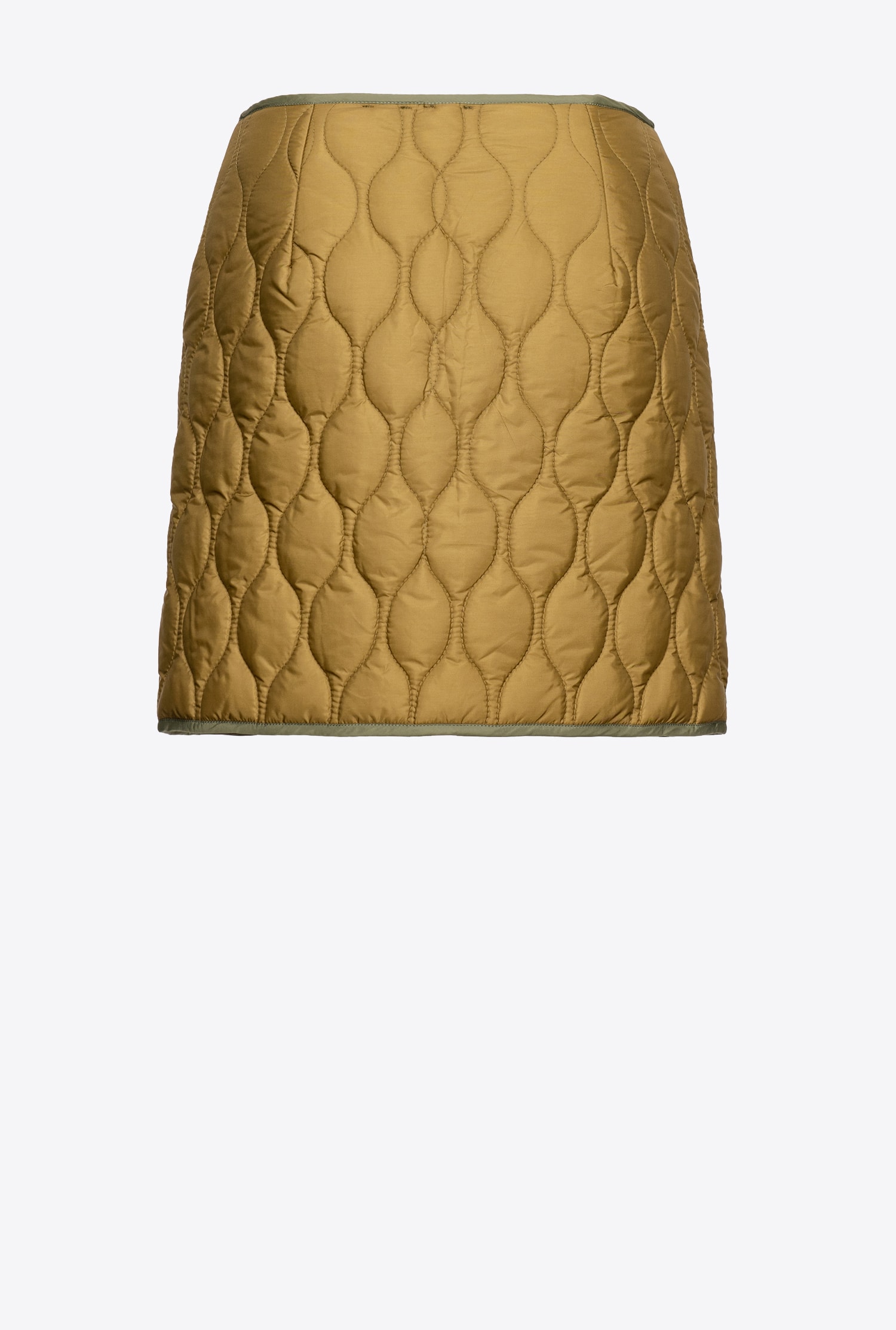Quilted mini skirt