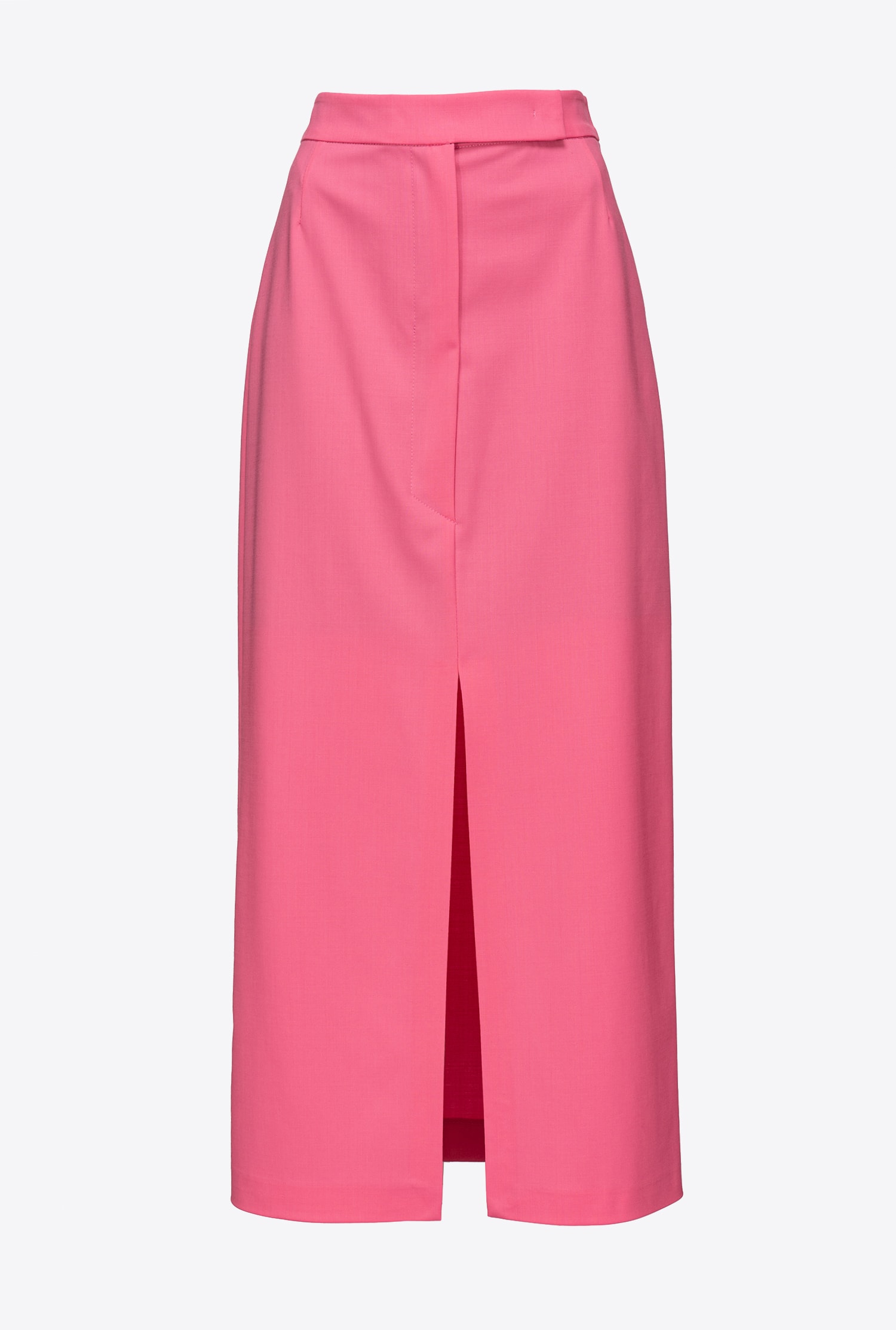 Long skirt with slit