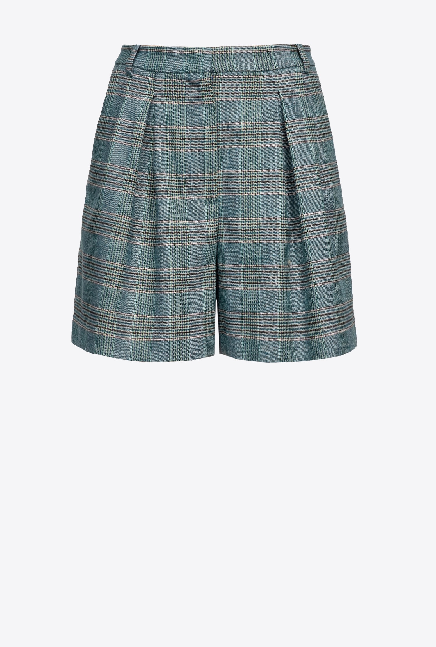 Prince-of-Wales flannel shorts