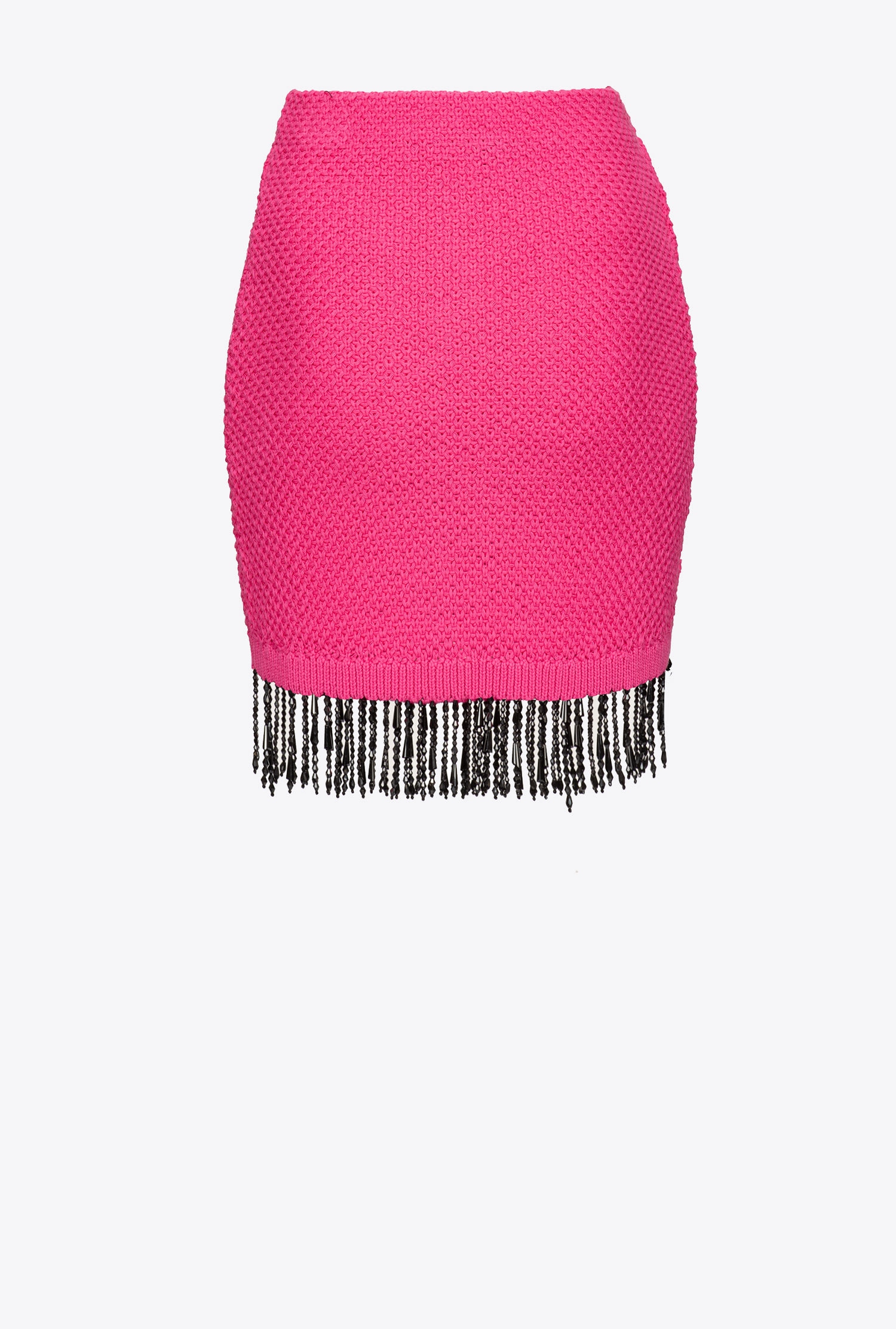 Mini skirt with bead detailing
