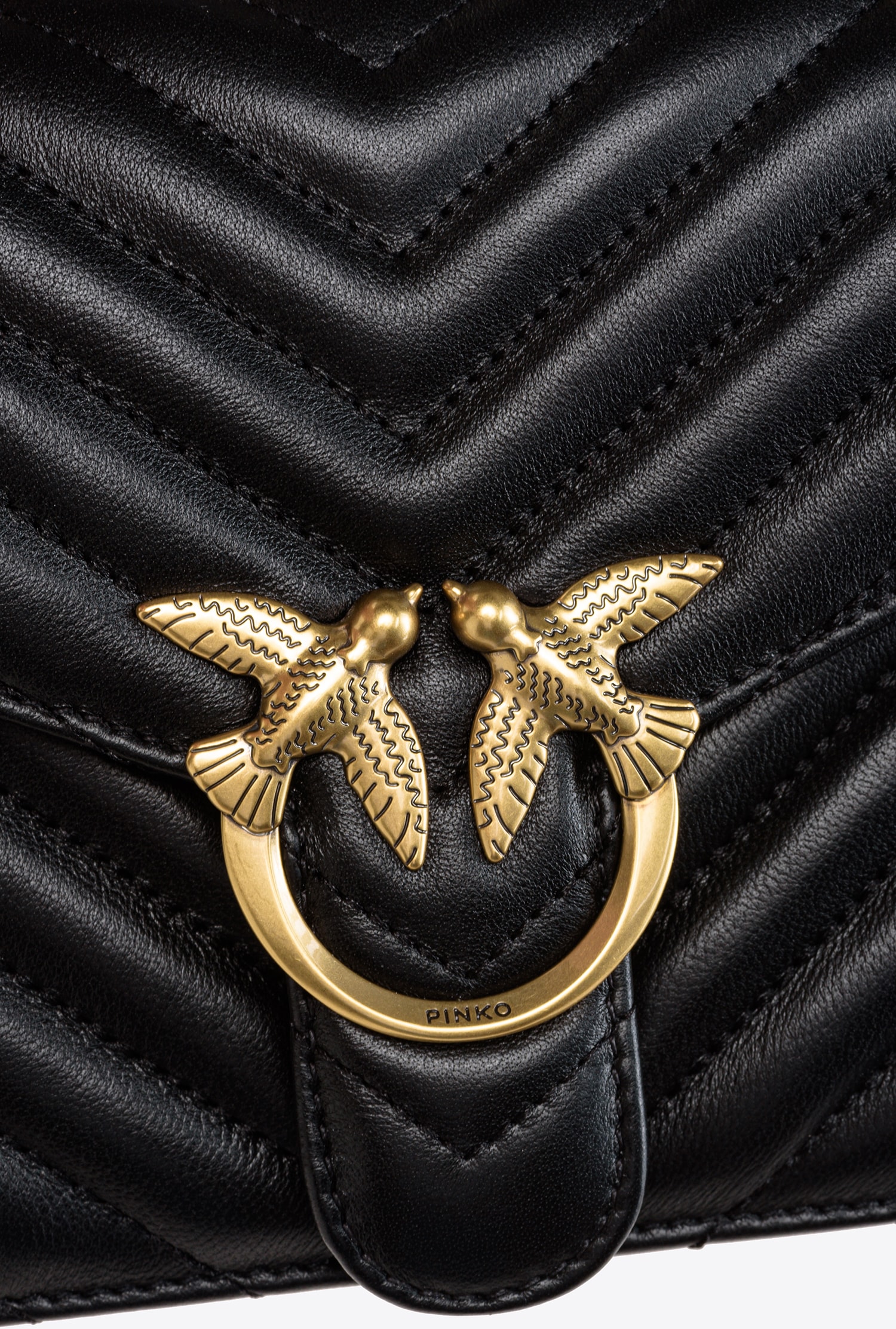 Mini Love Bag Top Handle Chevron