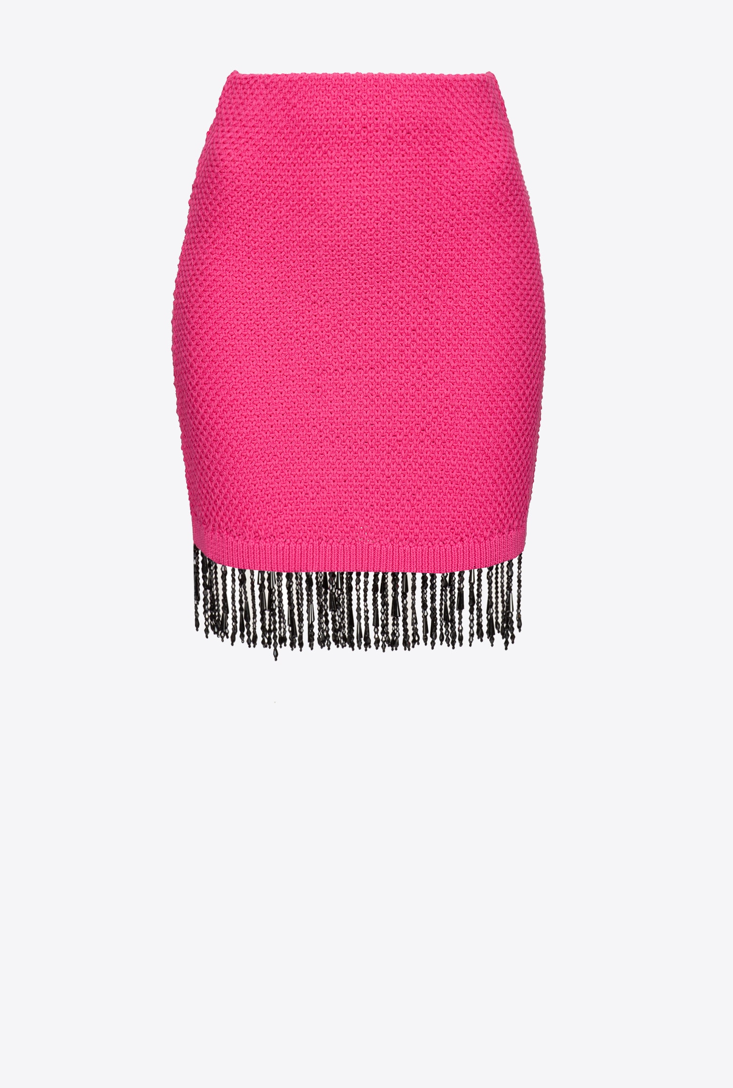 Mini skirt with bead detailing