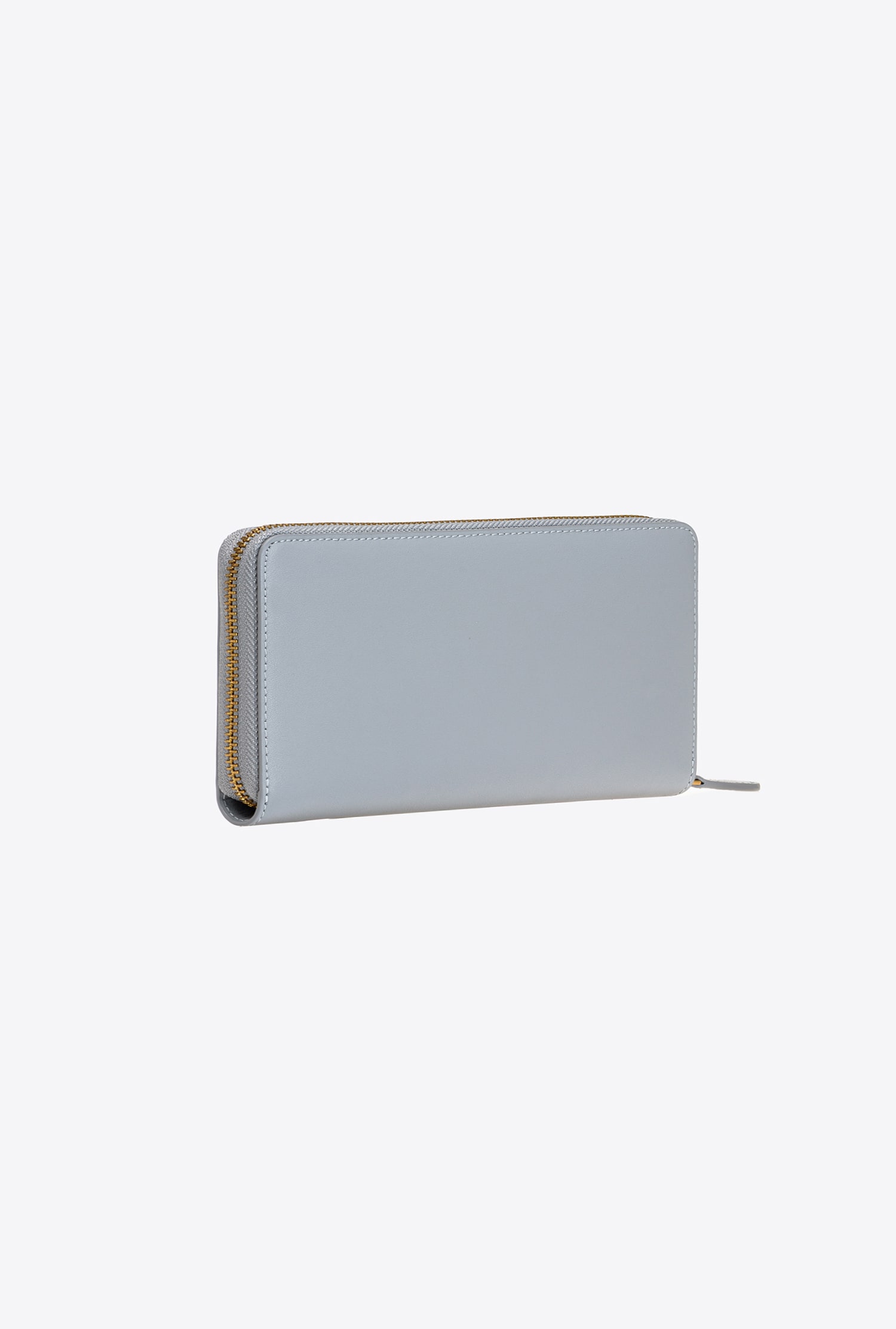 Zip-around leather purse