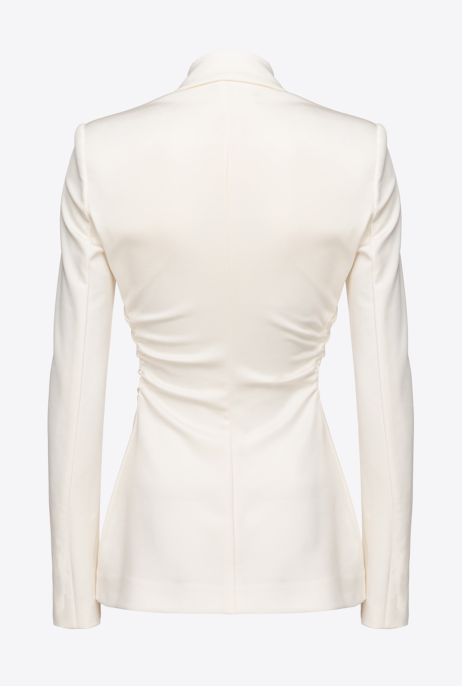 Slim-fit blazer in technical fabric