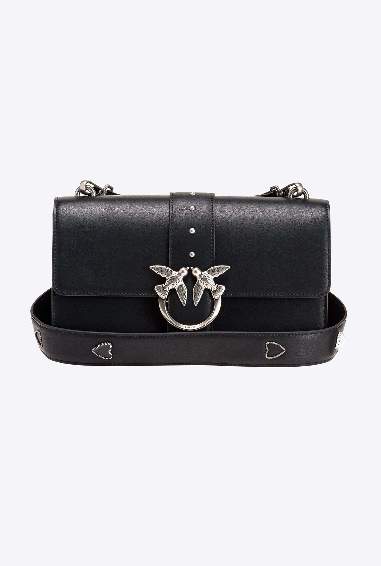 Classic Love Bag Icon with jewel shoulder strap
