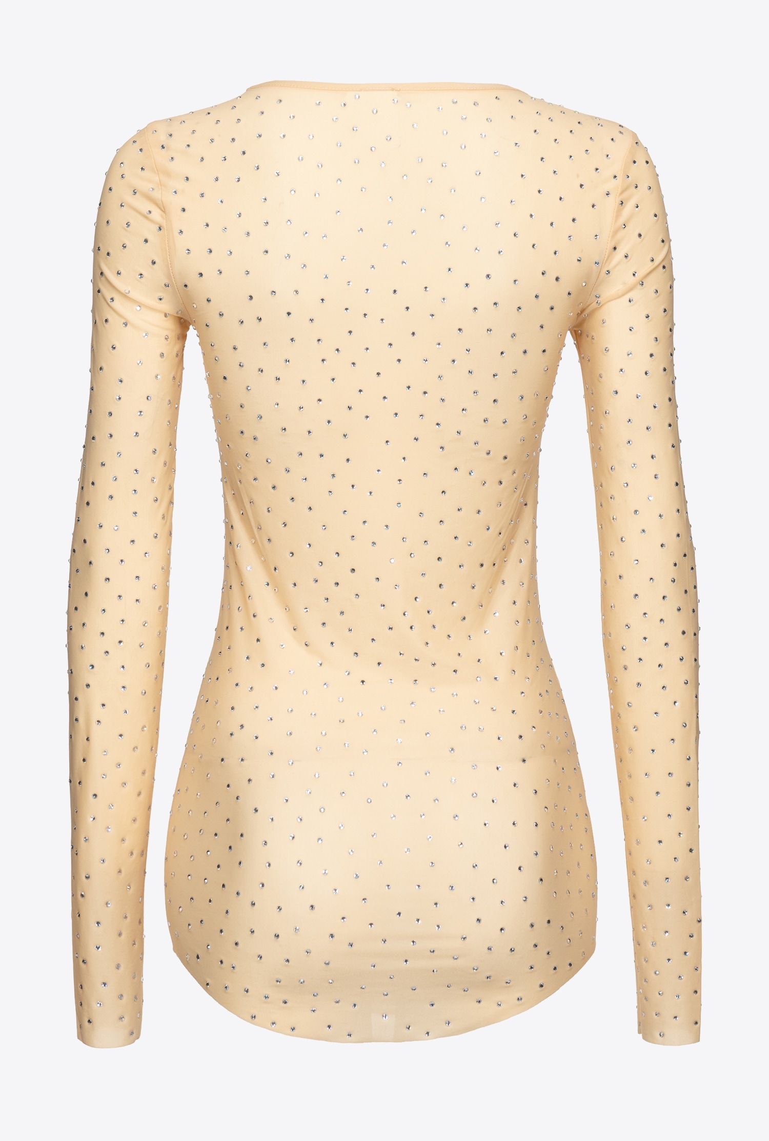 Fully rhinestoned sweater