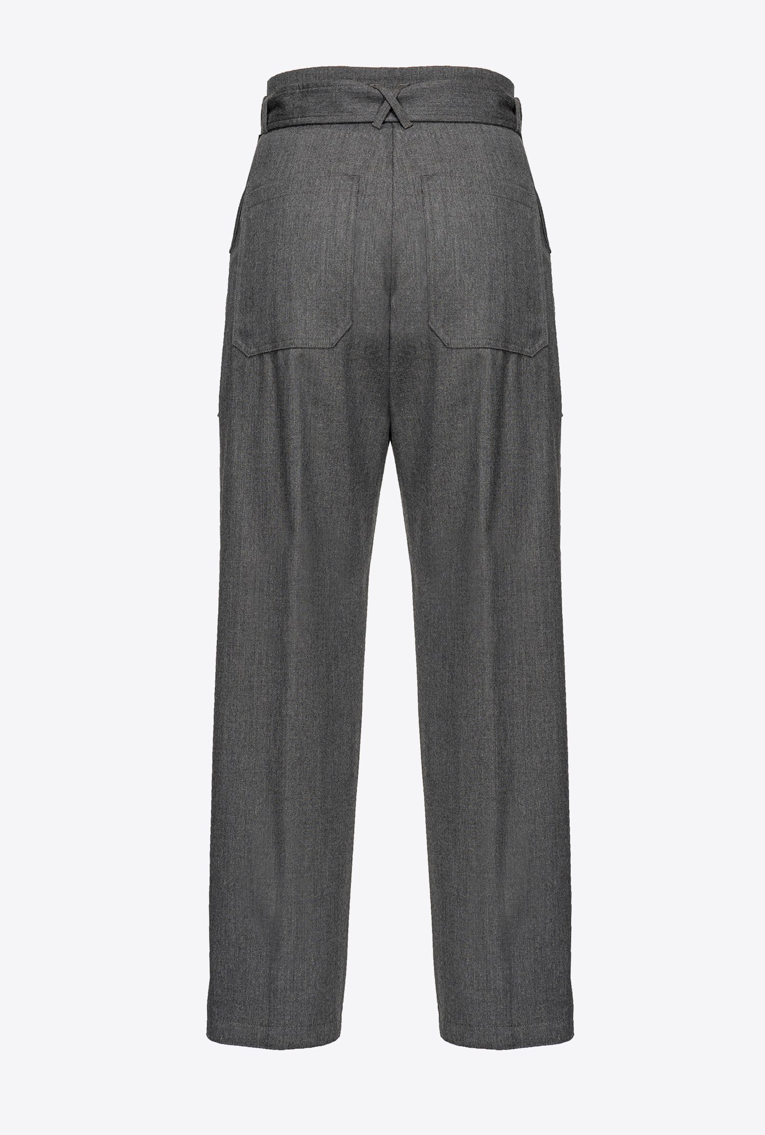 Flannel cargo trousers