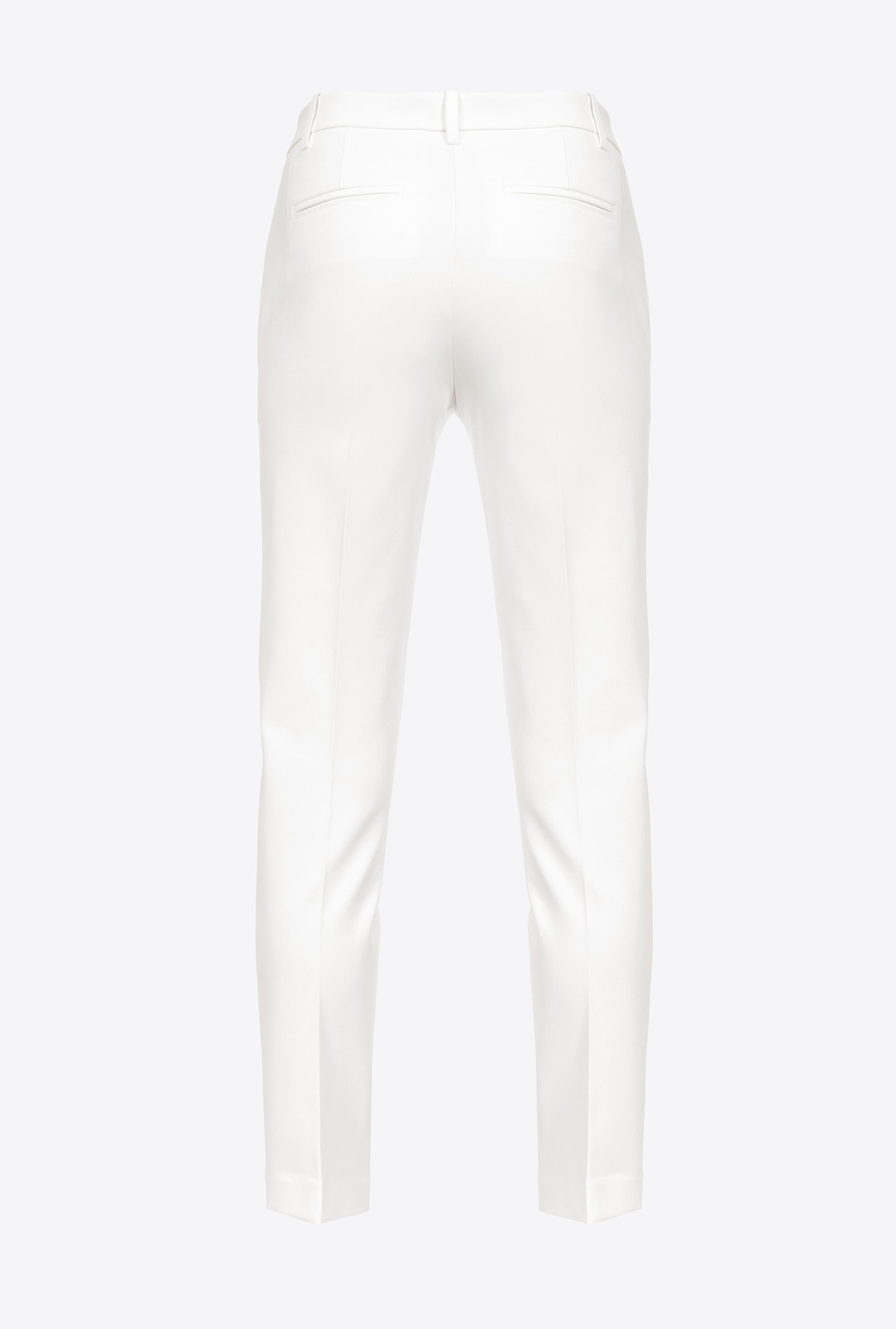 Milano-knit cigarette trousers