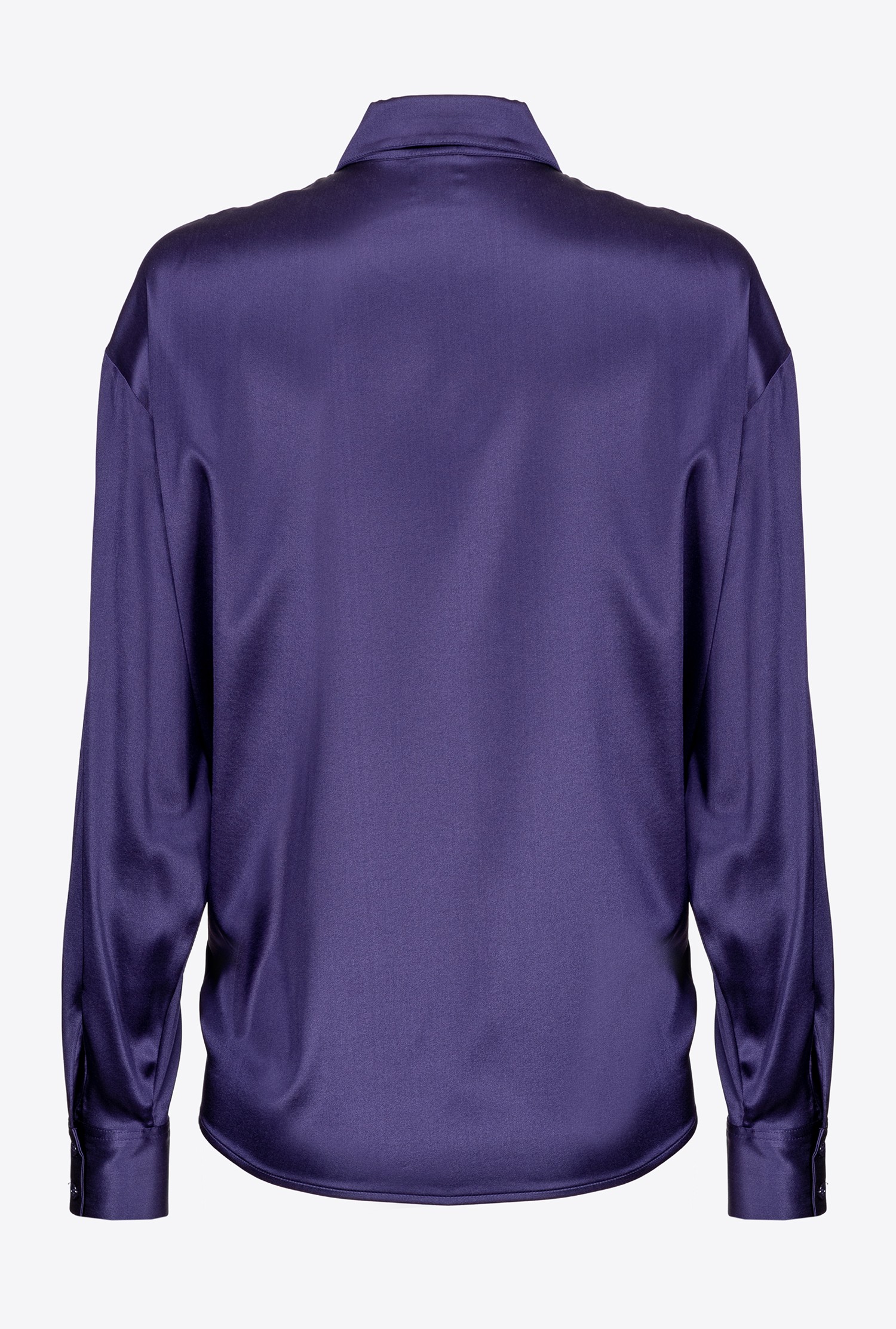Silk satin shirt