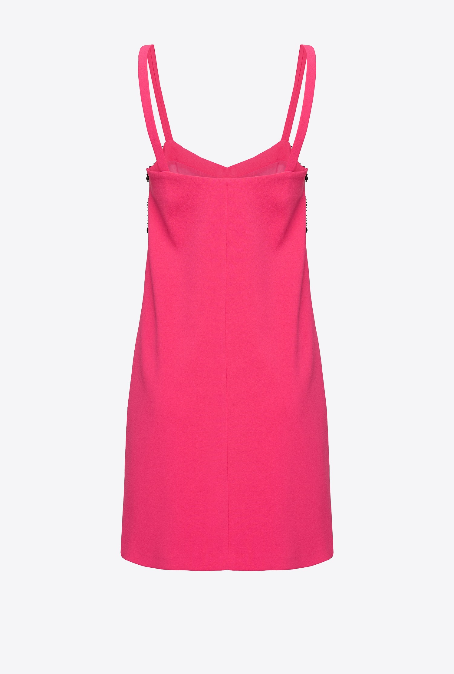 Mini dress with beads