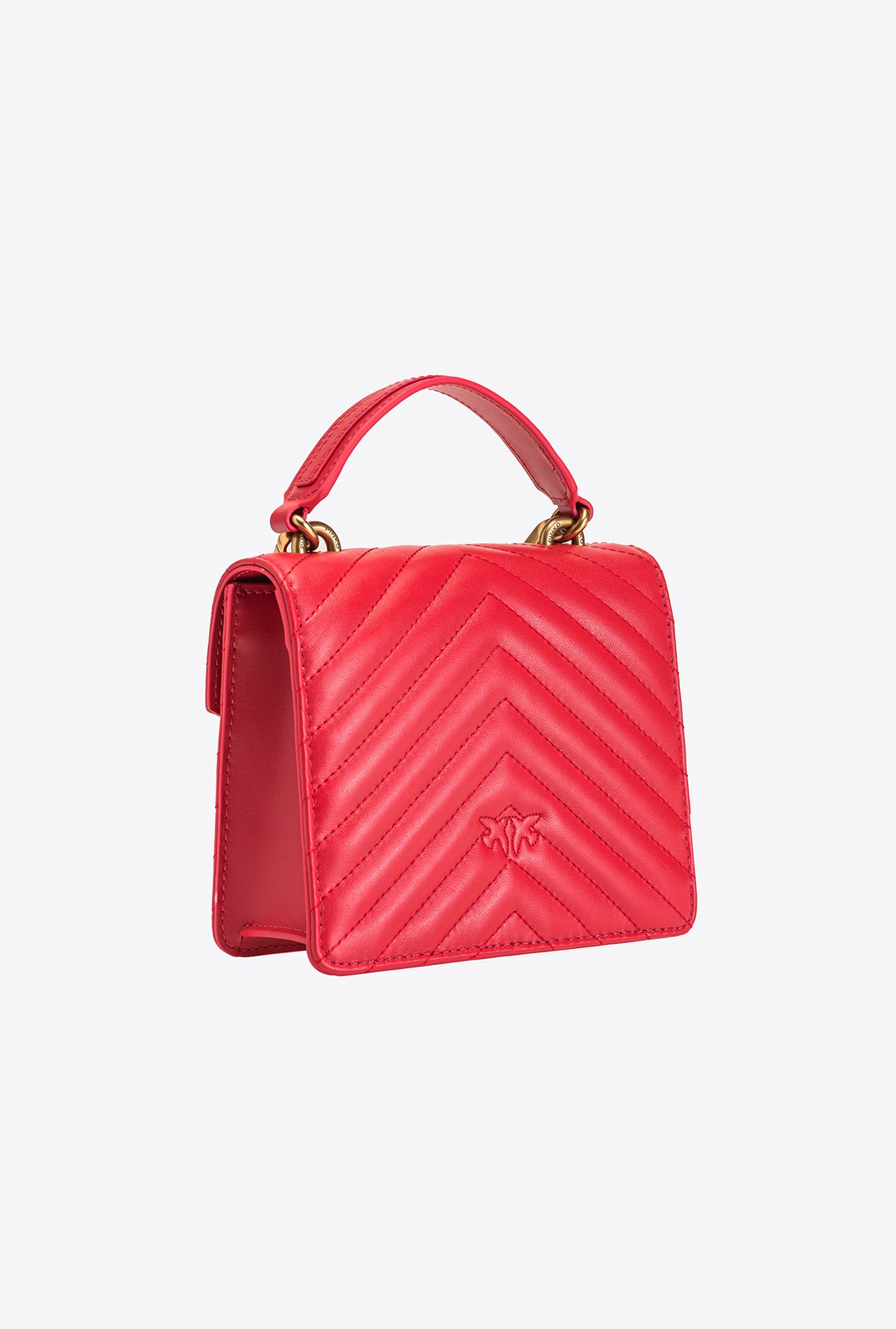 Mini Love Bag Top Handle V Quilt