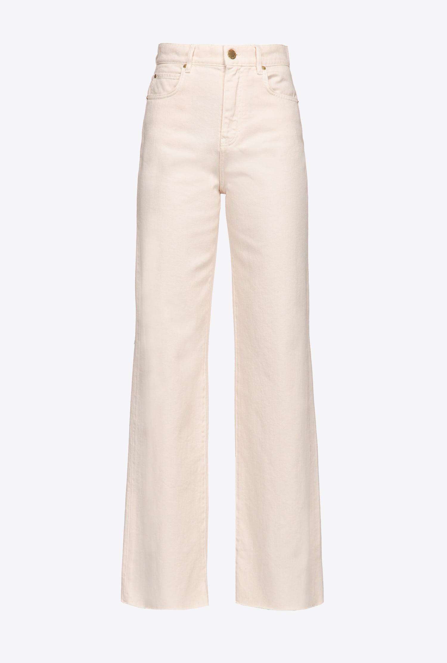 Wide-leg cotton bull trousers