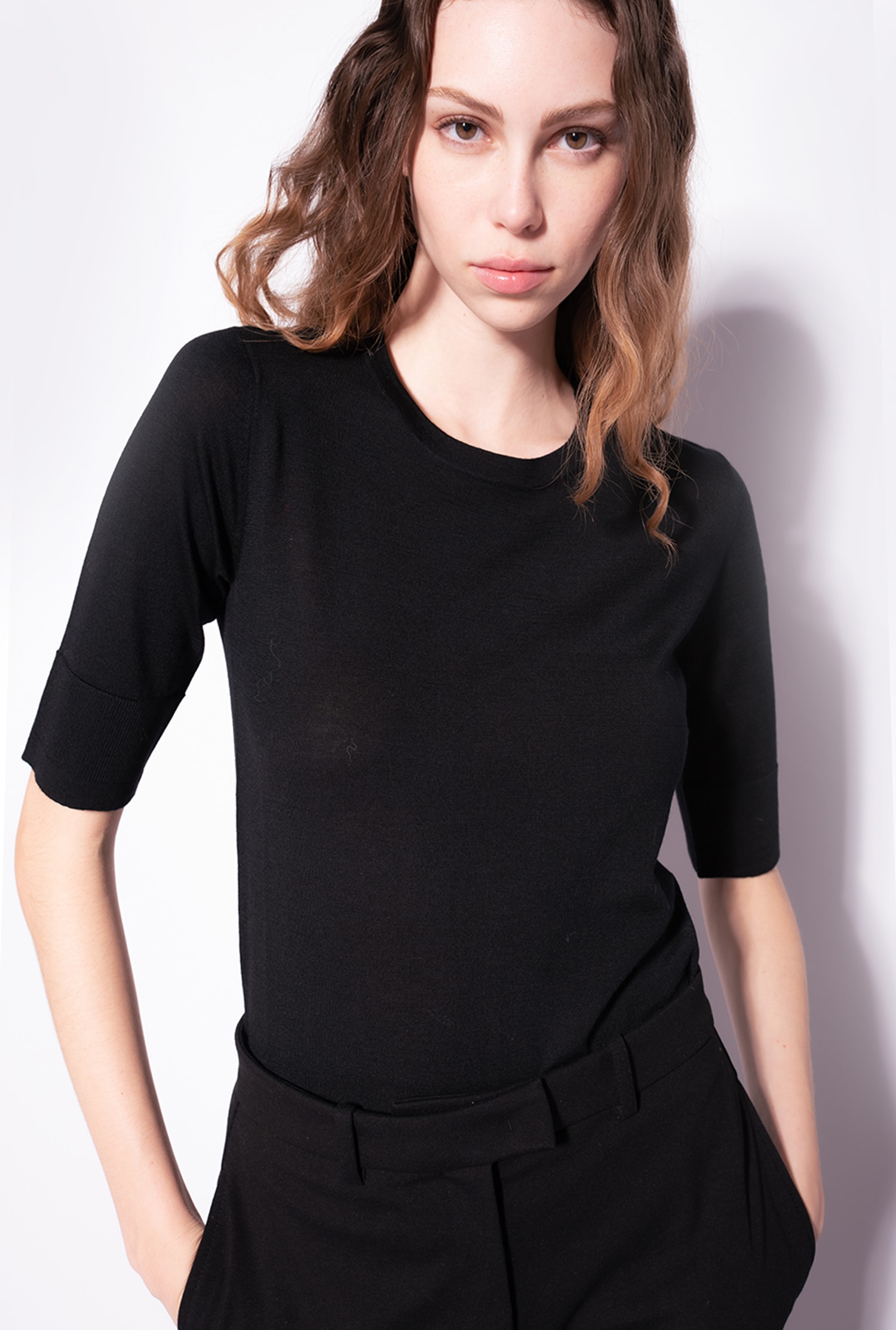 Colour-block sweater