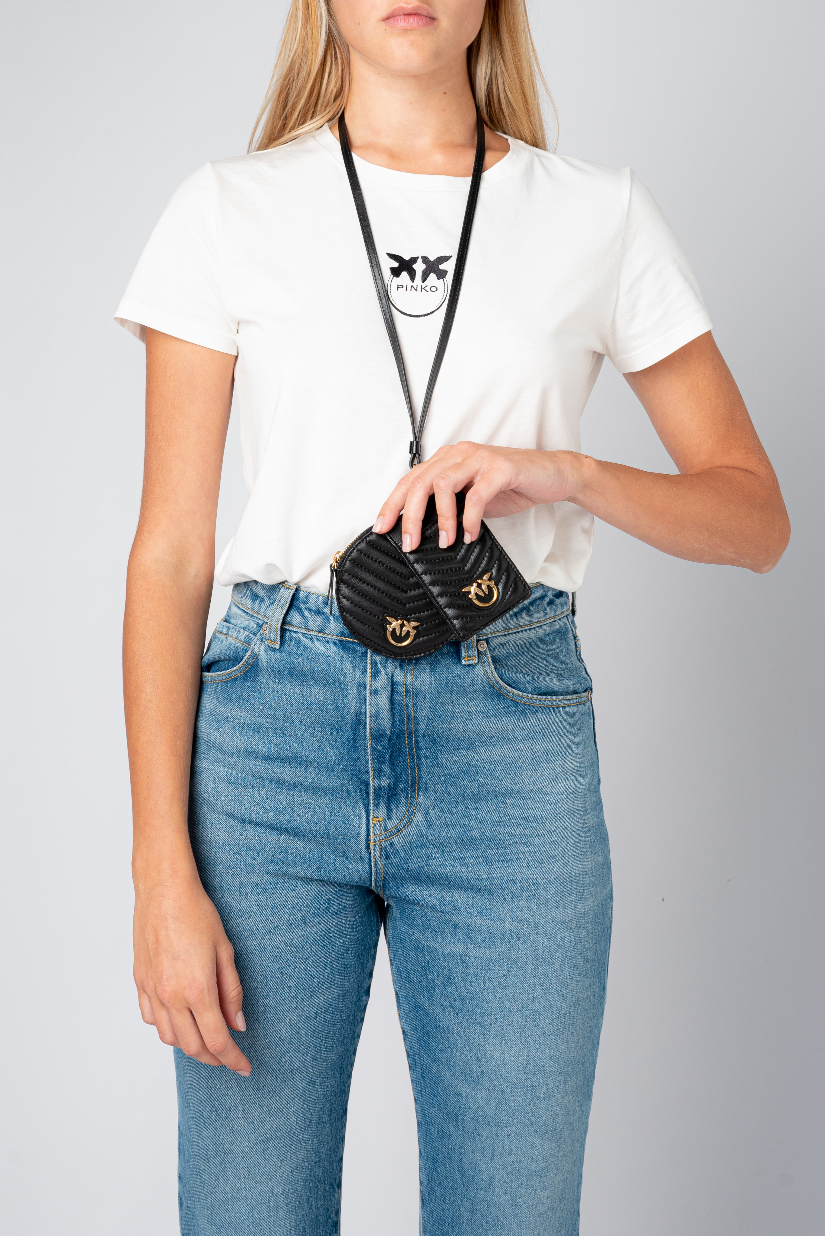 Necklace Mini Love Bag Chevron