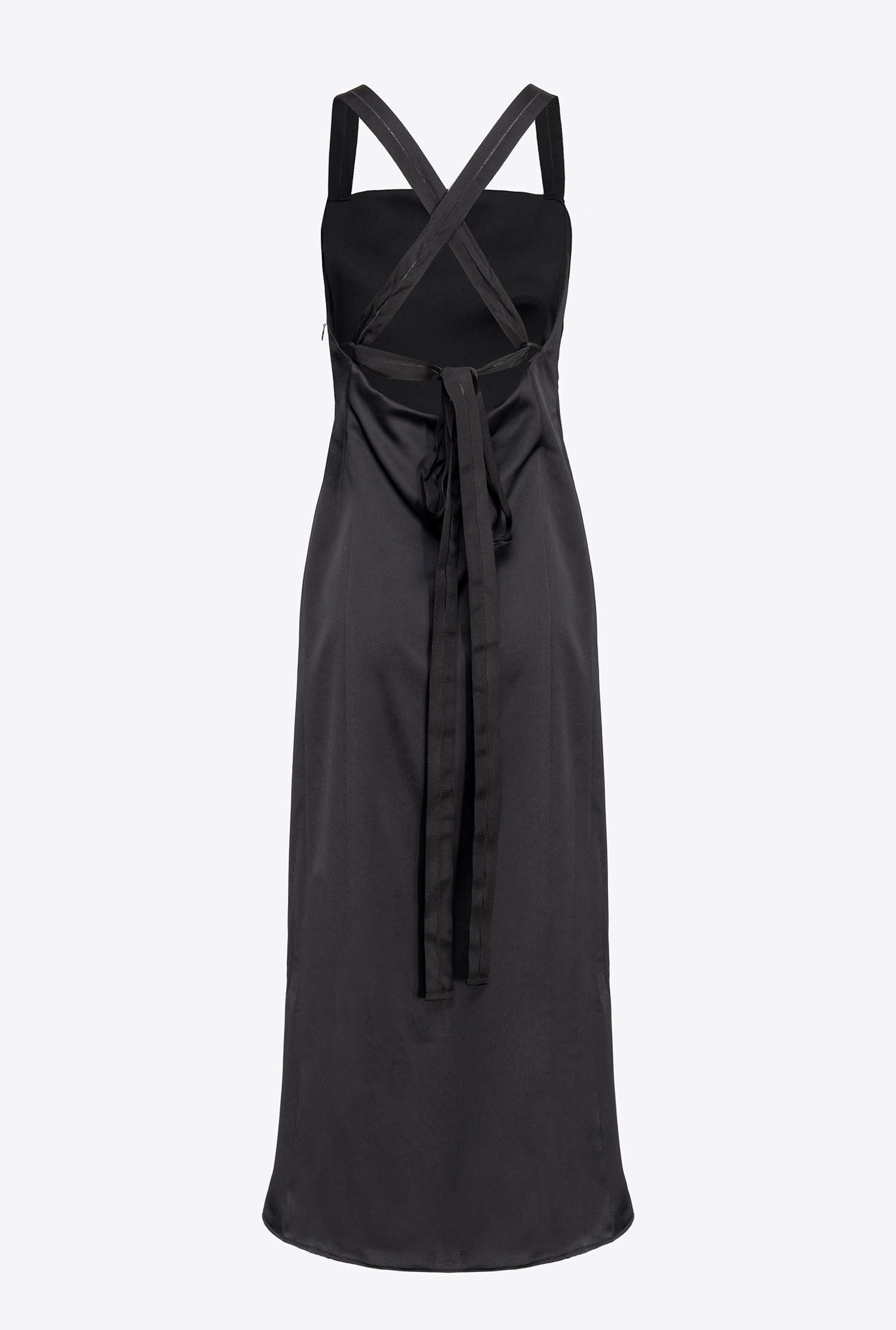 Satin slip dress